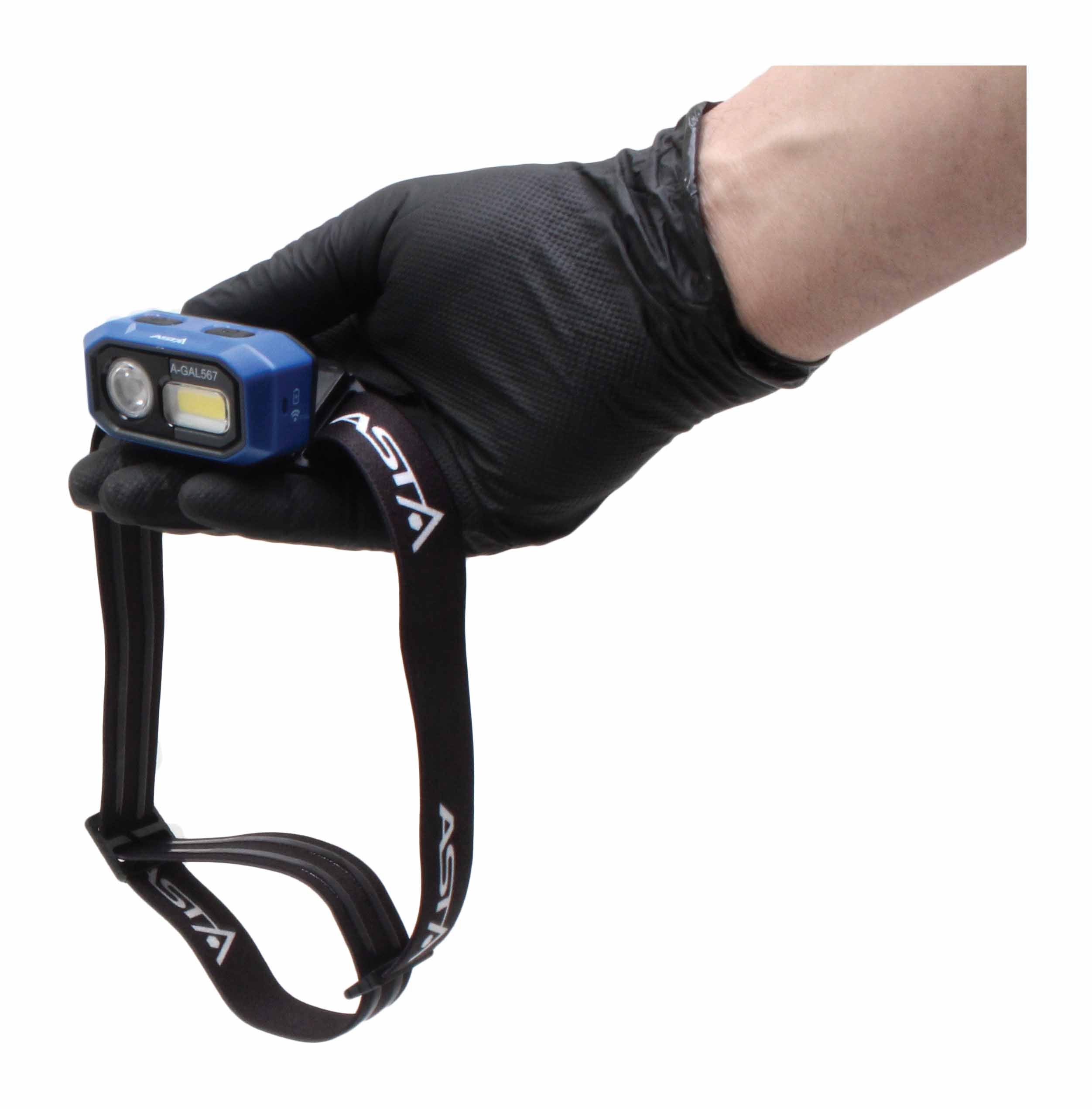 LANTERNA FRONTALA LAMPA DE CAP LED COB 480 LUMENI