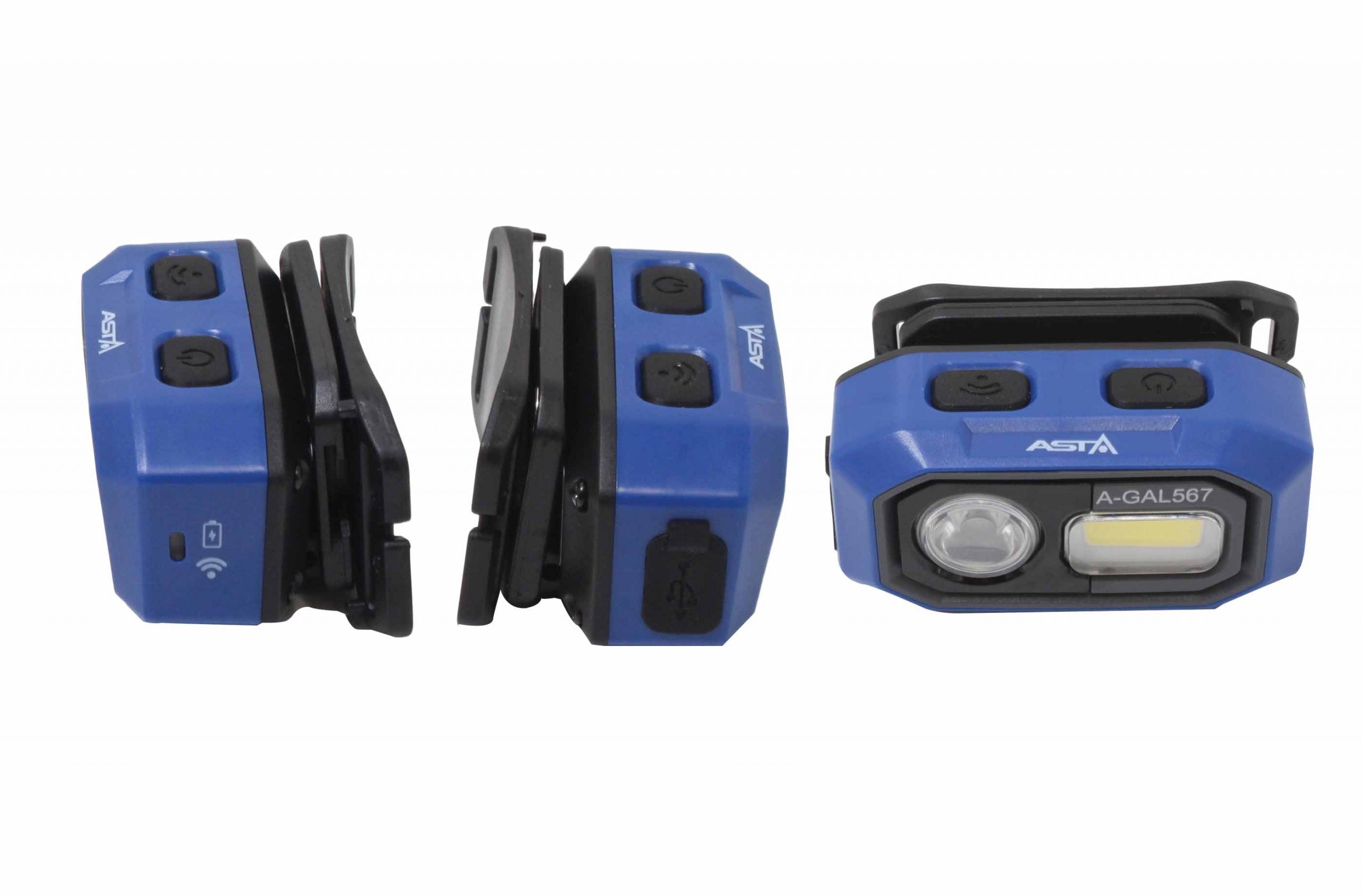 LANTERNA FRONTALA LAMPA DE CAP LED COB 480 LUMENI