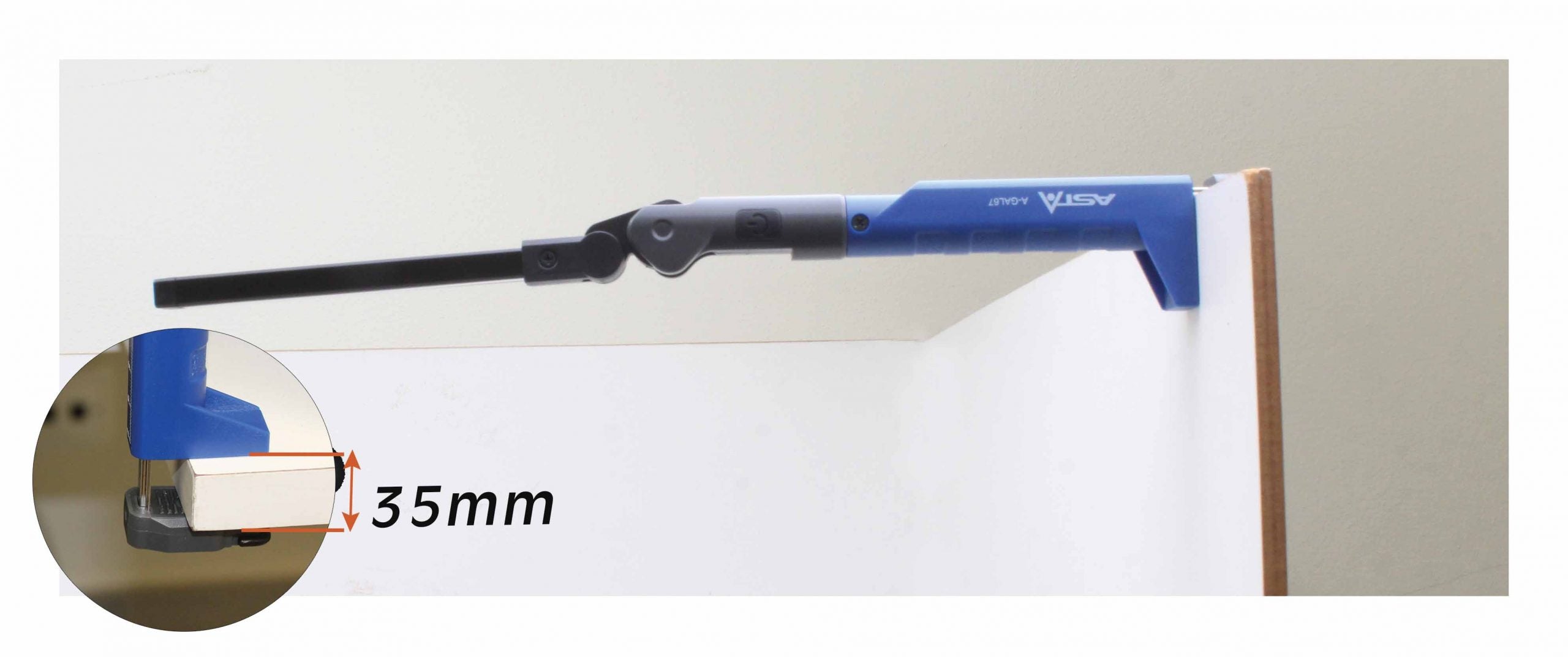 LAMPA LED COB CU ACUMULATOR PLIABILA 200 LUMENI ASTA