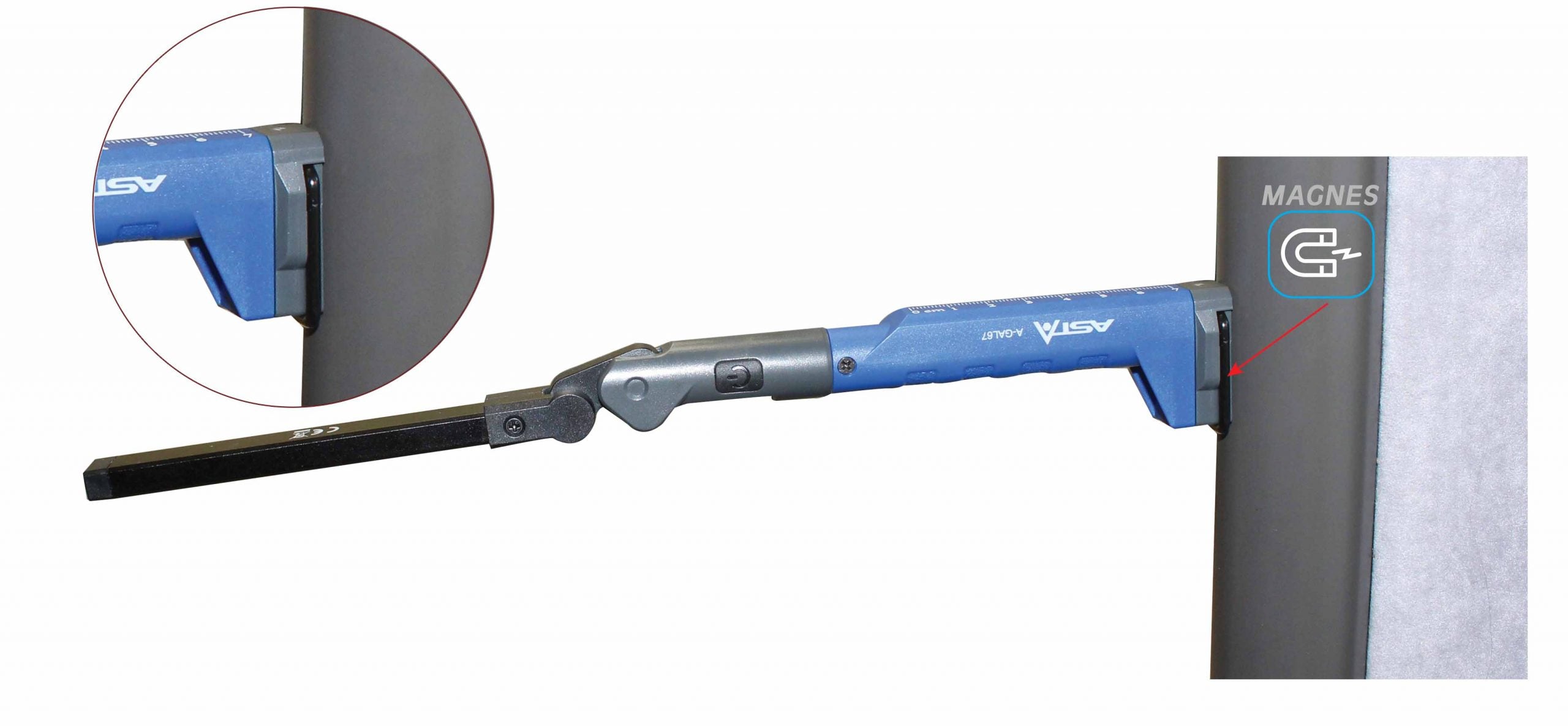 LAMPA LED COB CU ACUMULATOR PLIABILA 200 LUMENI ASTA