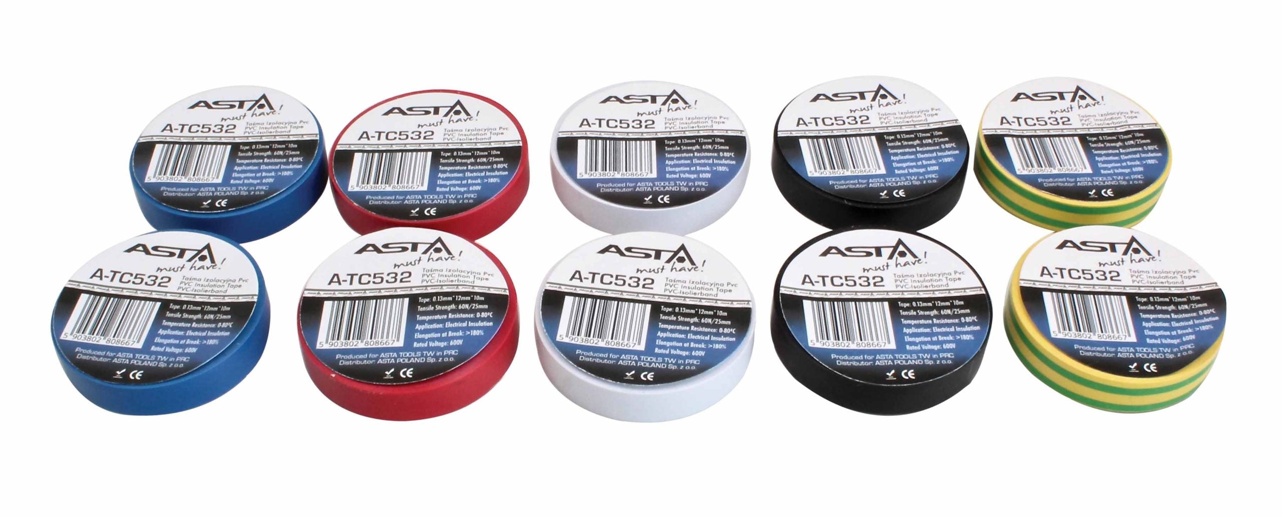 SET 10 BUC BANDA IZOLATOARE PVC 12MM