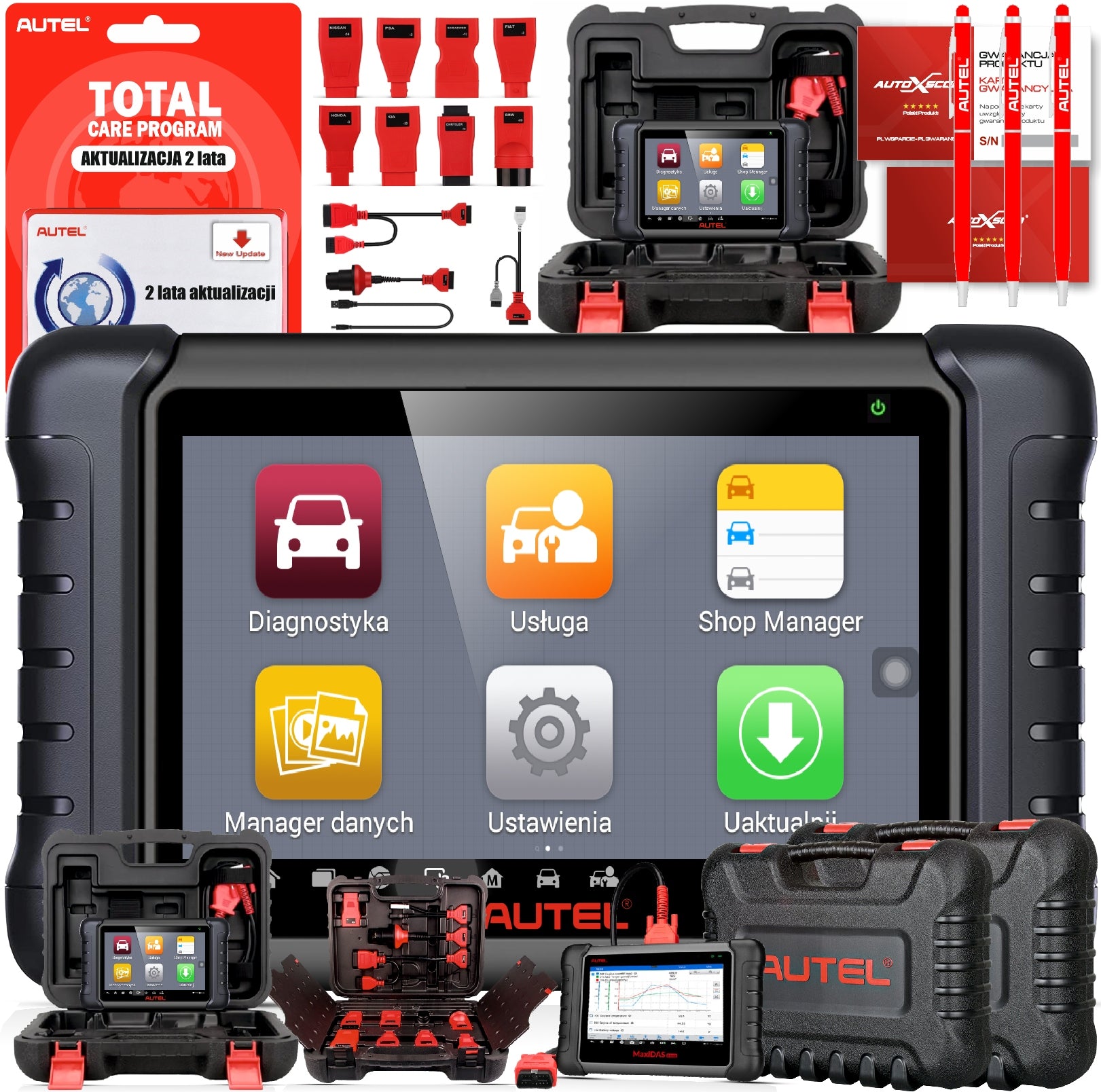 TESTER INTERFATA DIAGNOZA AUTO PROFESIONALA AUTEL MAXIDAS DS808 2 ANI ACTUALIZARI