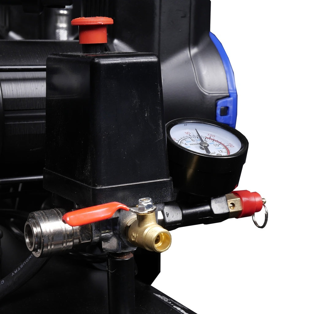 COMPRESOR SILENTIOS ZGOMOT REDUS FARA ULEI 2X1.8CP 40L AIRPRO