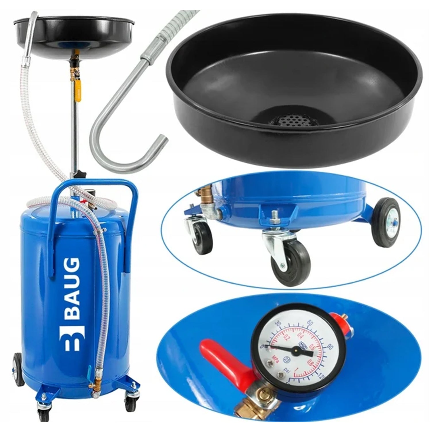 RECUPERATOR DE ULEI 70L BAUG