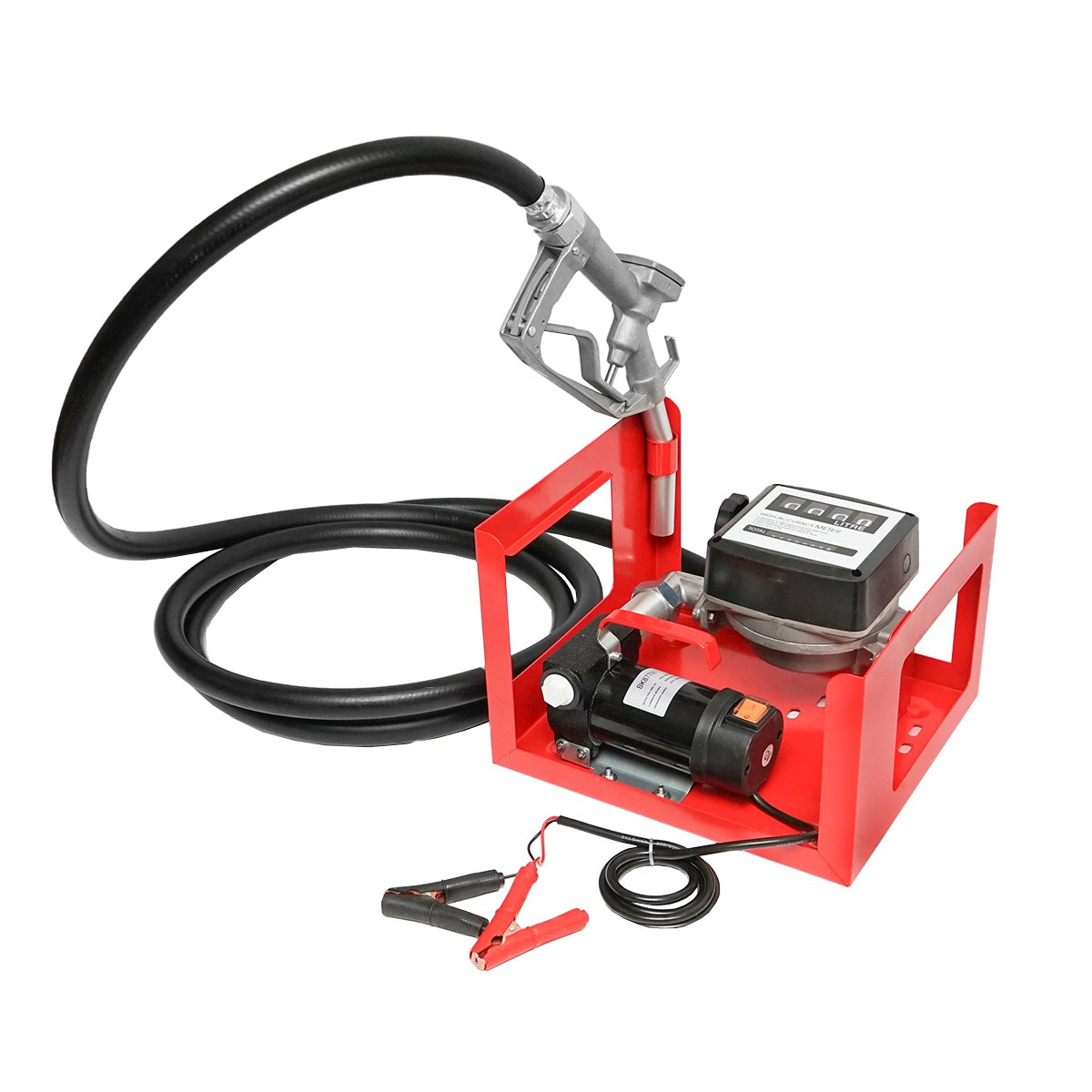 KIT POMPA PENTRU TRANSFER MOTORINA CU CONTOR 12V 40L/MIN