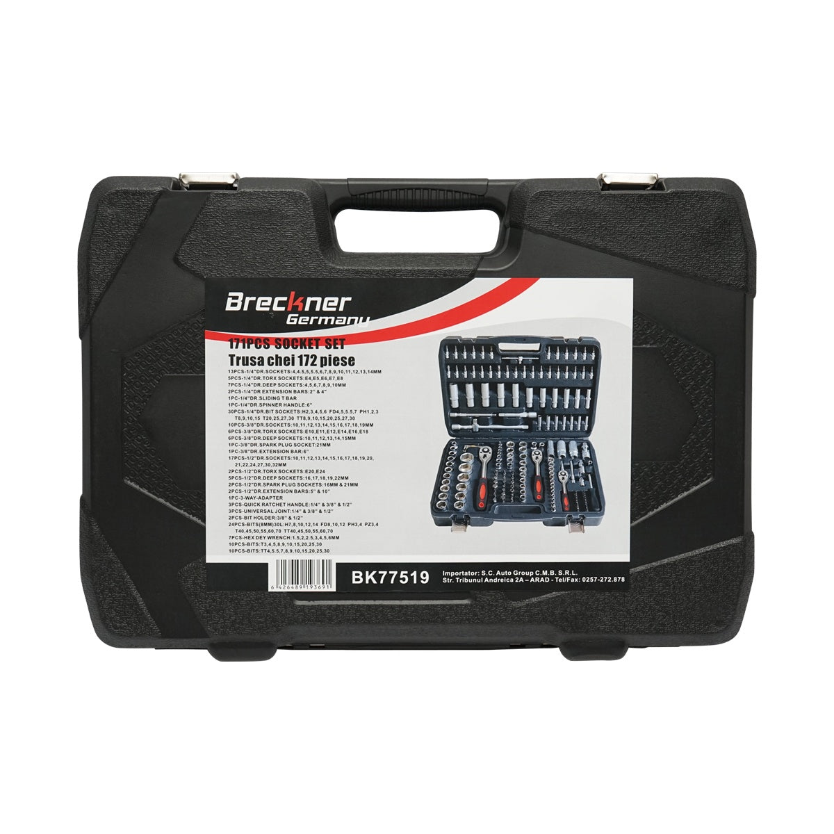 TRUSA SCULE 172 PIESE