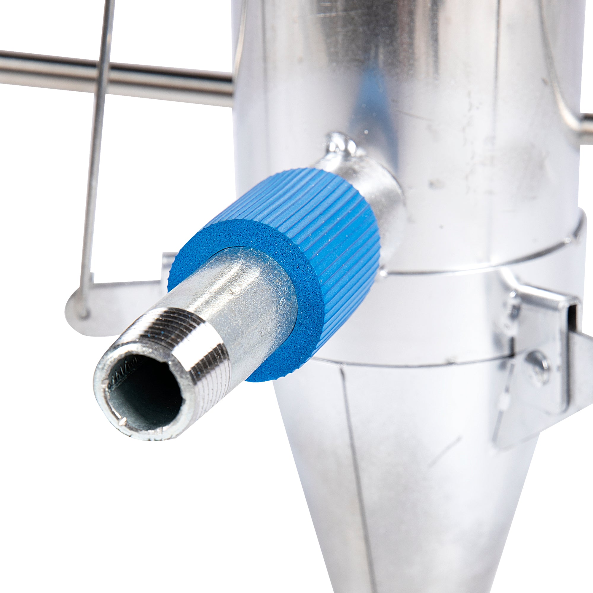 PLANTATOR INOX PENTRU RASADURI CU 2 MANERE SI PEDALA