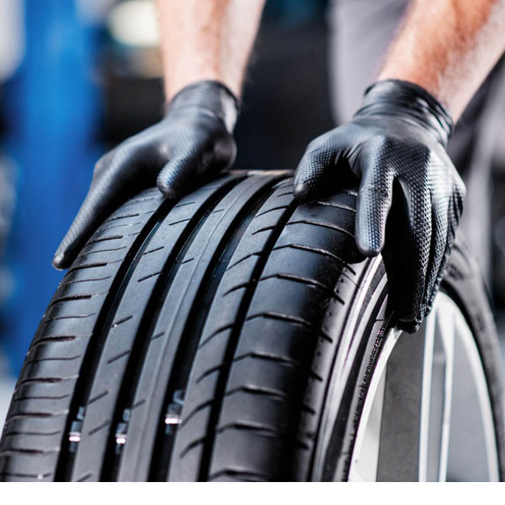 MANUSI NITRIL PREMIUM MERCATOR GOGRIP NEGRU PENTRU MECANICI, MARIMEA XL 50BUC