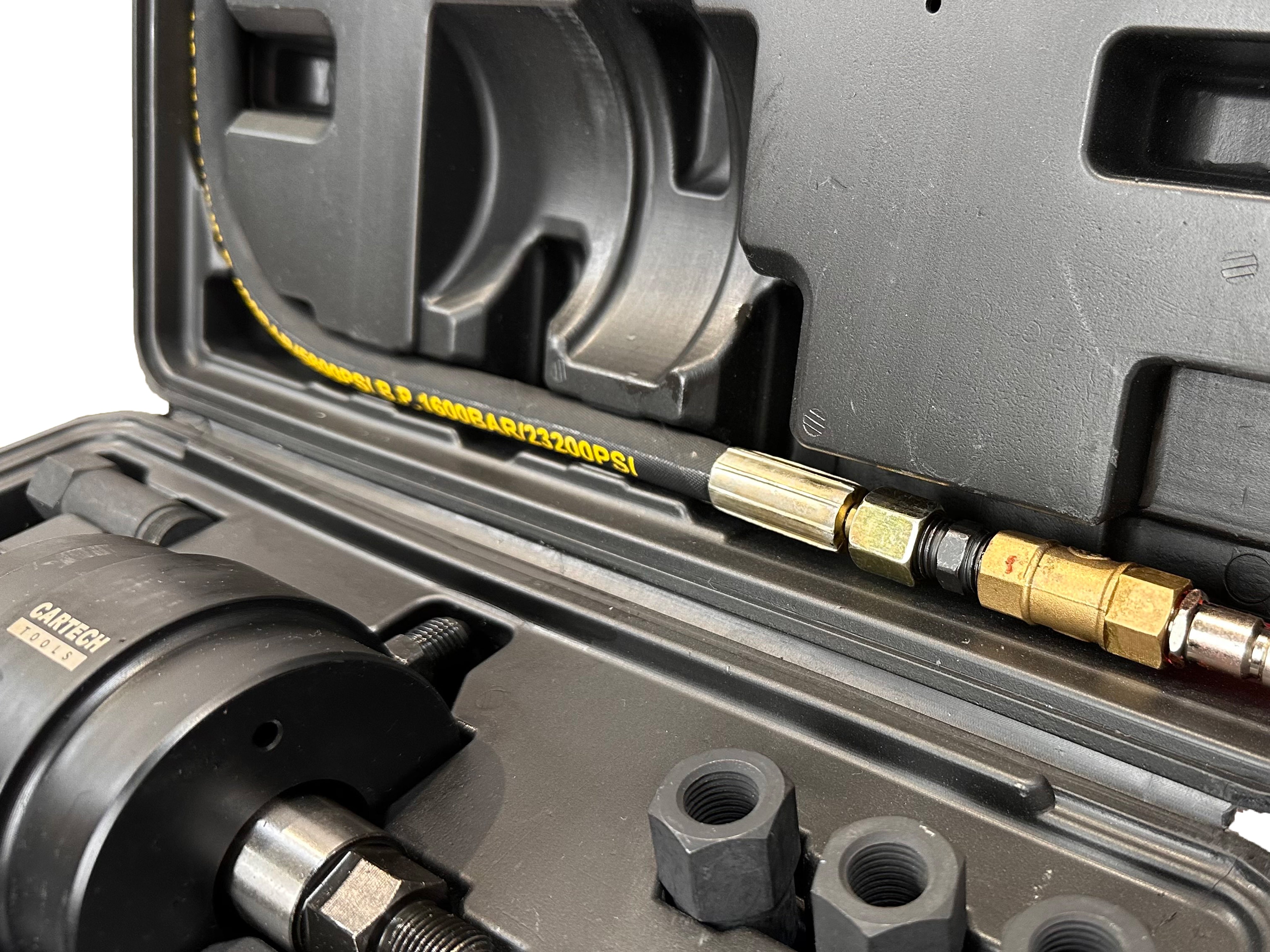 TRUSA PRESA EXTRACTOR PNEUMATIC PENTRU INJECTOARE FORTA 1000 NM 21 PIESE BOSCH DELPHI DENSO SIEMENS