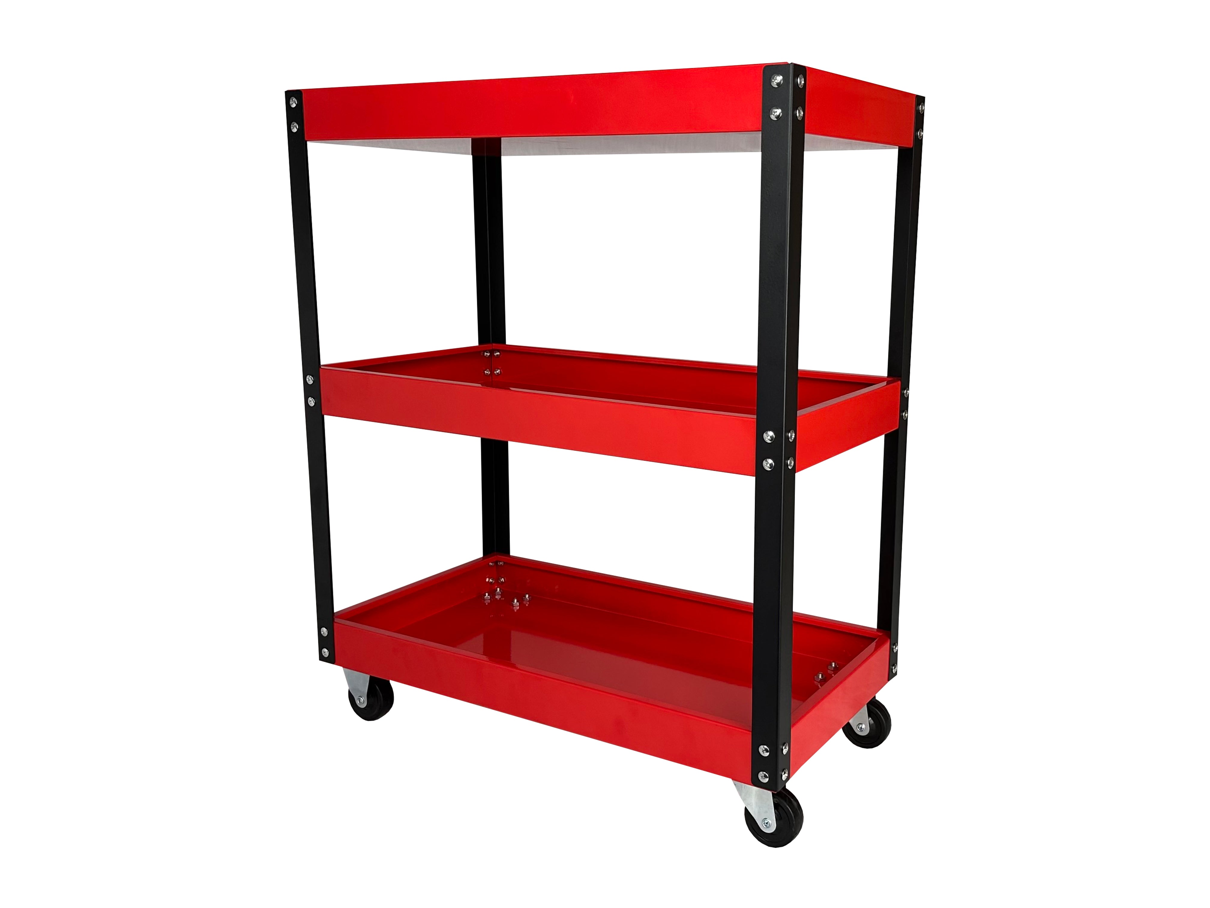 CARUCIOR MOBIL METALIC CU 3 RAFTURI GEBO TOOLS