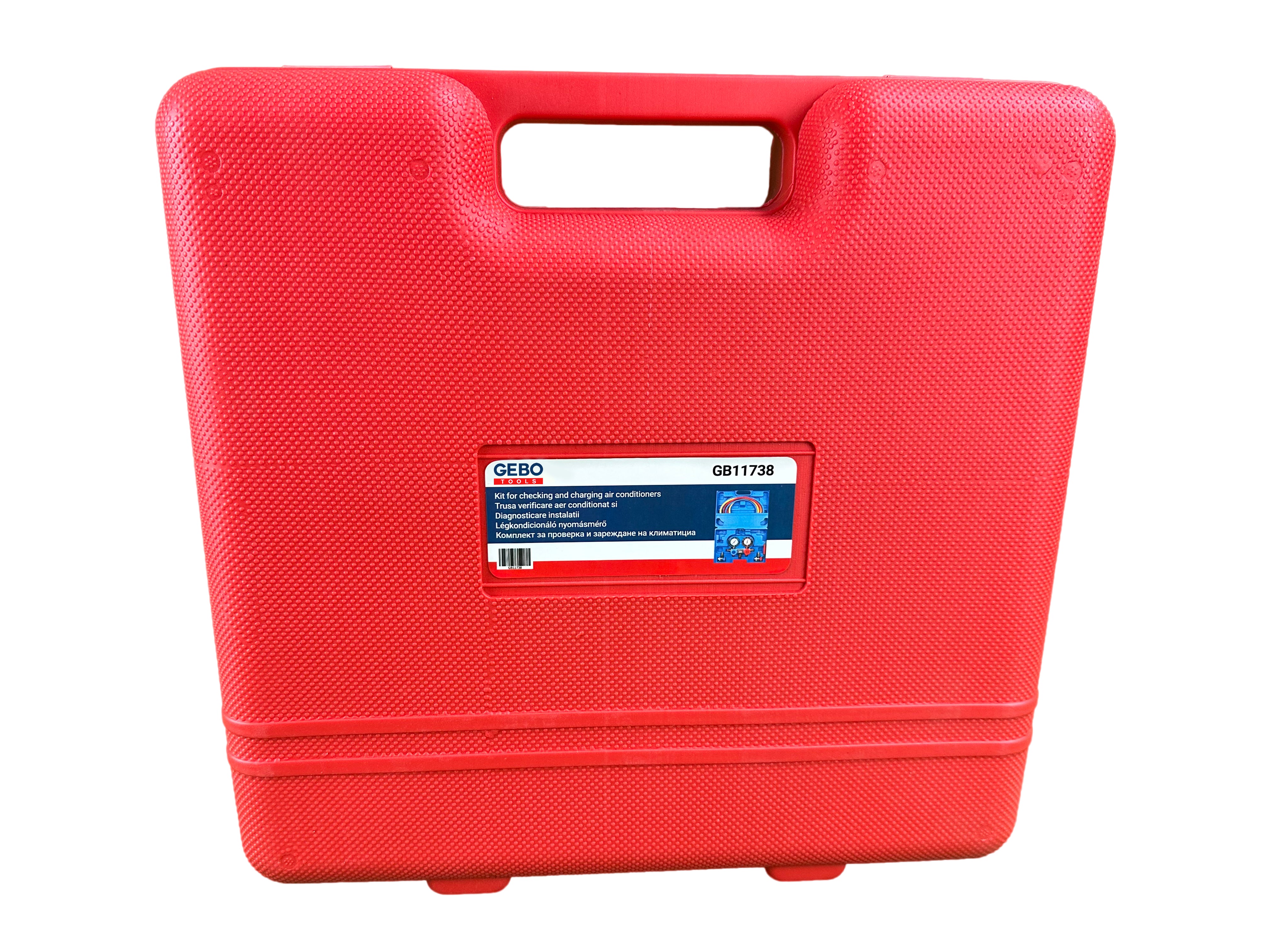 TRUSA VERIFICARE PRESIUNE AER CONDITIONAT SI INCARCARE UMPLERE DIAGNOSTICARE INSTALATII AER CONDITIONAT GEBO TOOLS