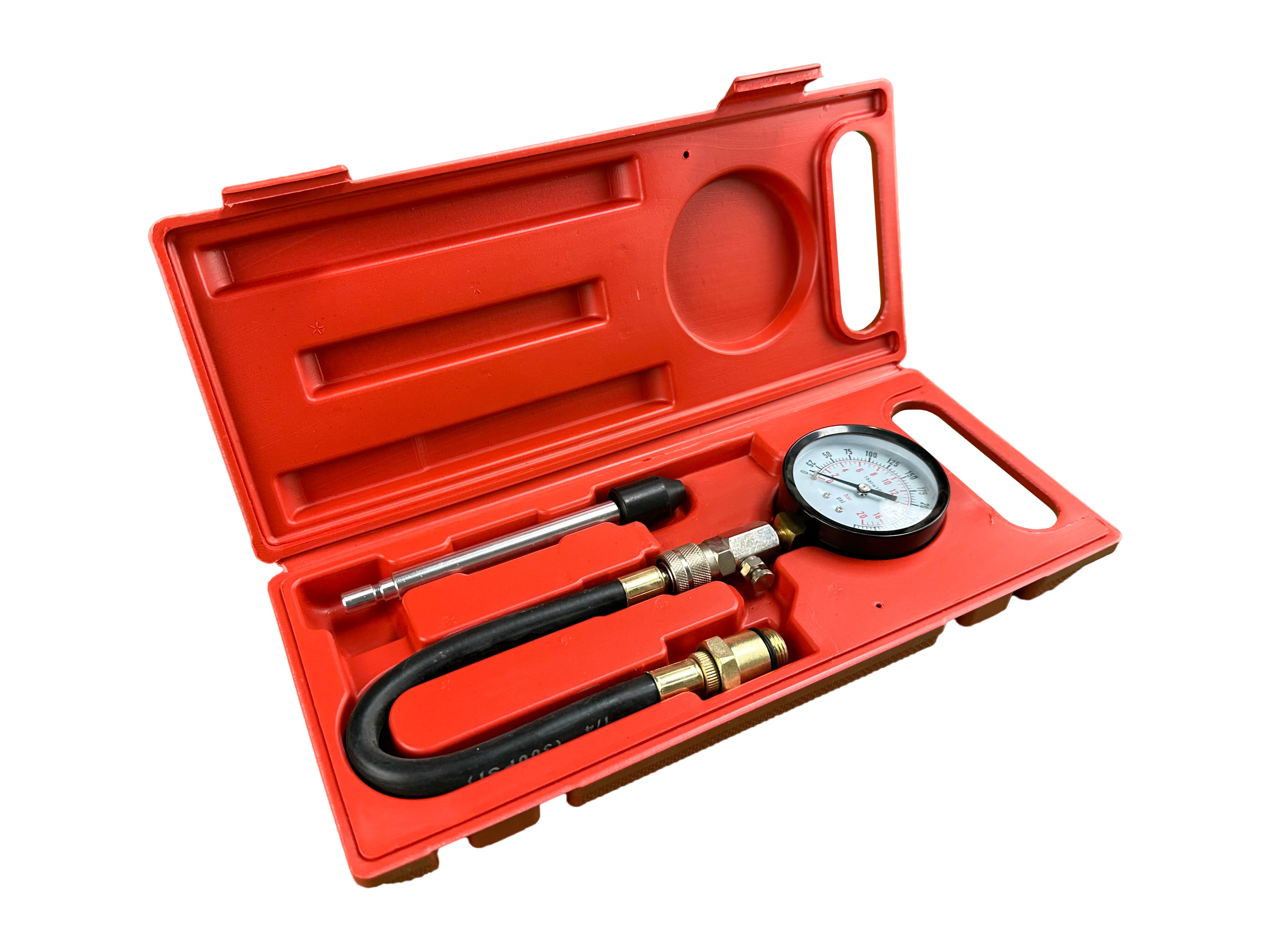 TESTER COMPRESIE MOTAORE BENZINA COMPRESMETRU BENZINA GEBO TOOLS