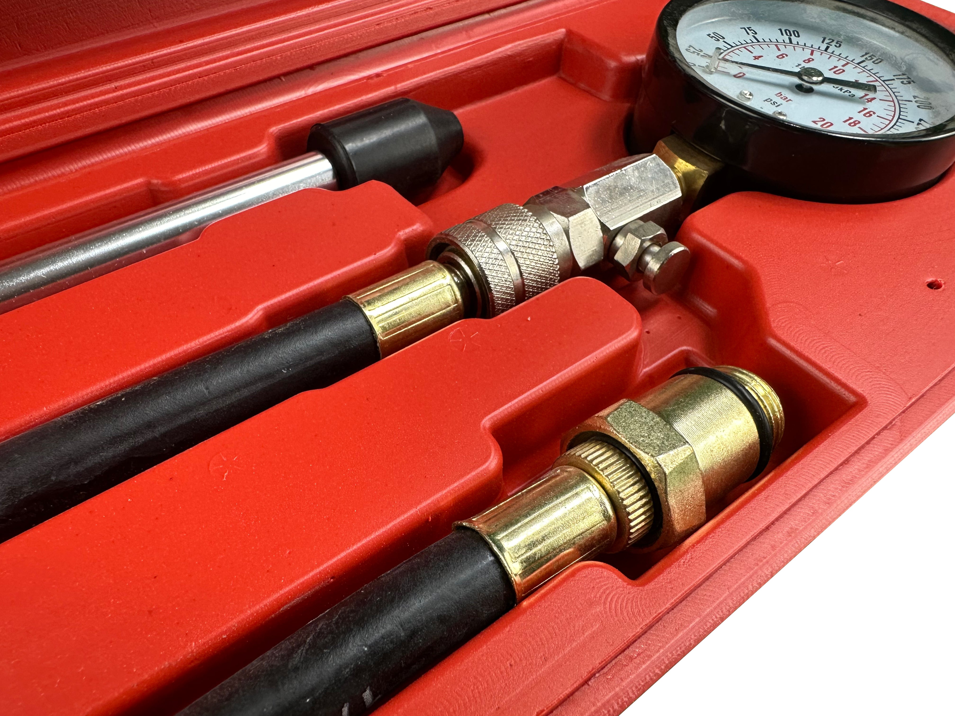 TESTER COMPRESIE MOTAORE BENZINA COMPRESMETRU BENZINA GEBO TOOLS