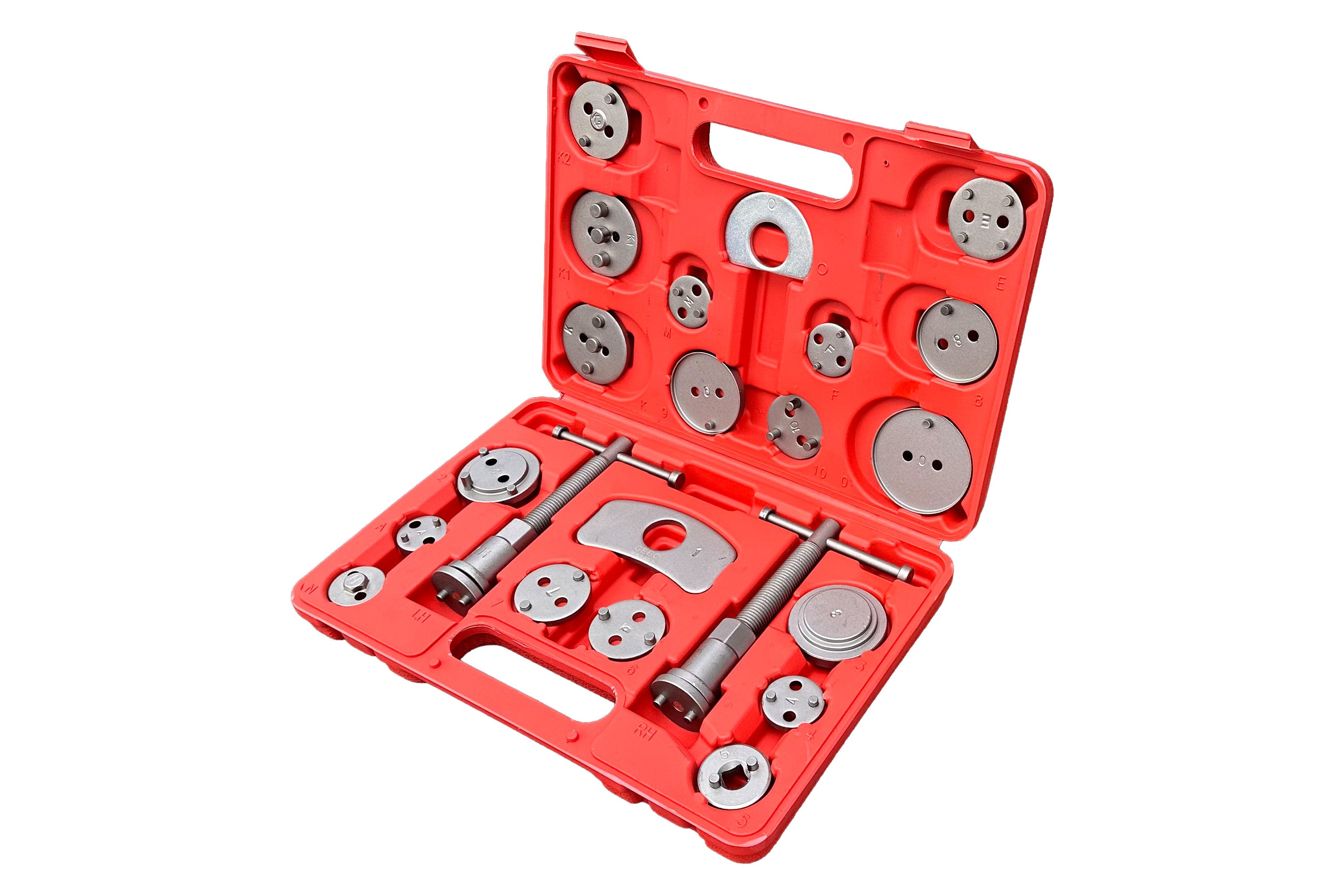 TRUSA PENTRU ETRIERE PISTOANE FRANA AUTO UNIVERSALA 22 PIESE GEBO TOOLS