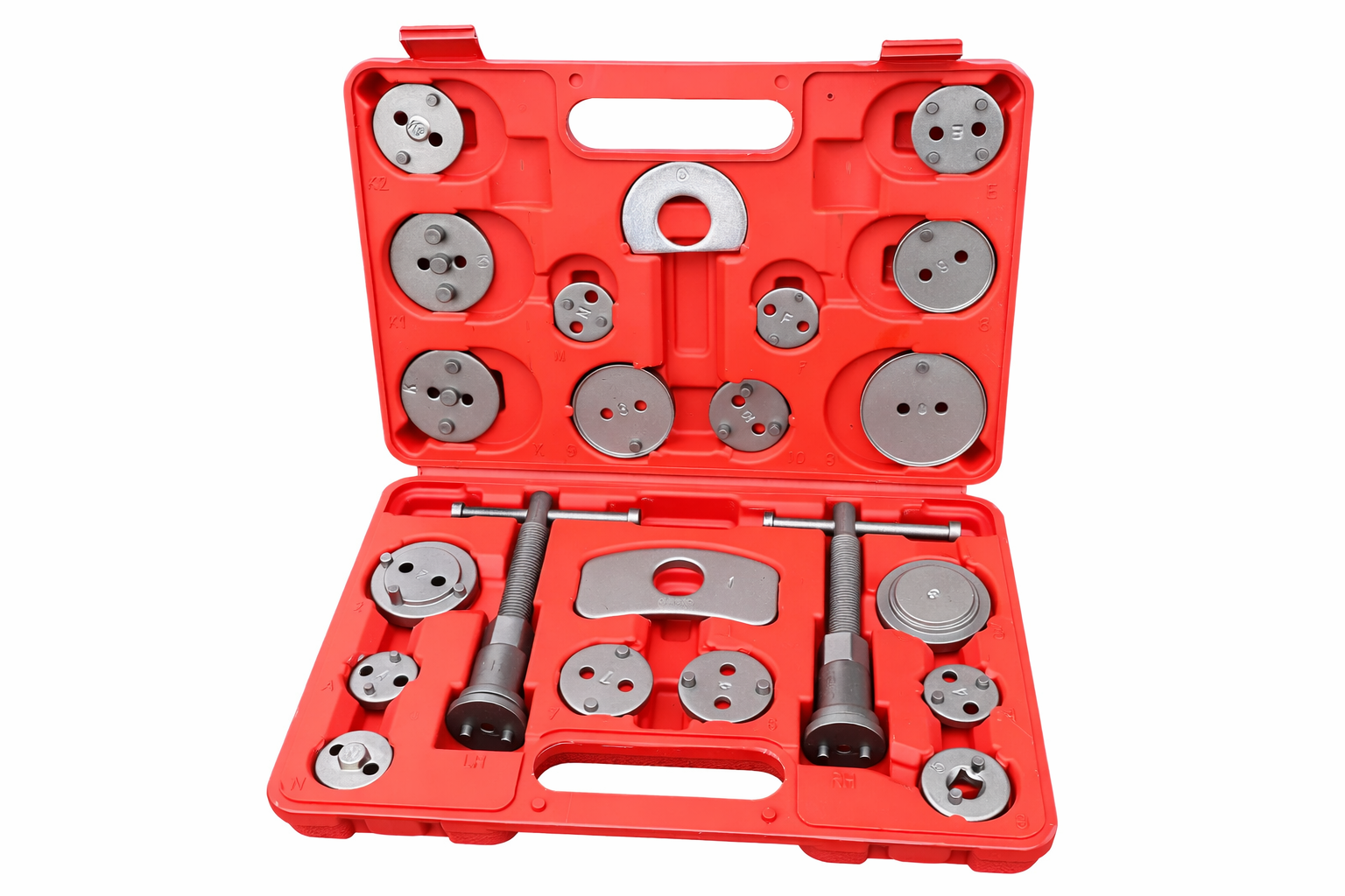 TRUSA PENTRU ETRIERE PISTOANE FRANA AUTO UNIVERSALA 22 PIESE GEBO TOOLS