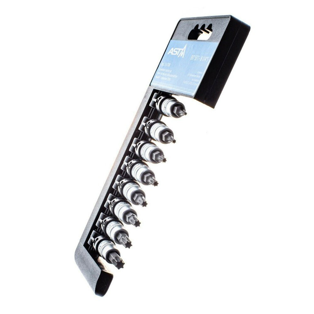 SET BIT TORX CU LOCAS 1/4 T8-T40 8 PIESE
