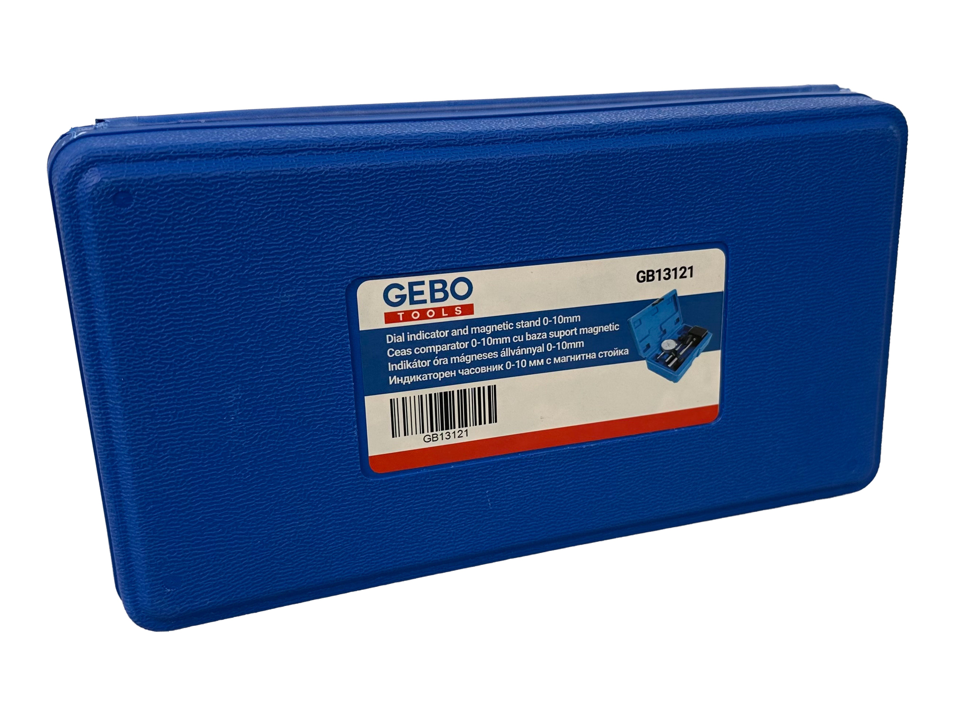 CEAS COMPARATOR 0-10MM CU BAZA SUPORT MAGNETIC GEBO TOOLS