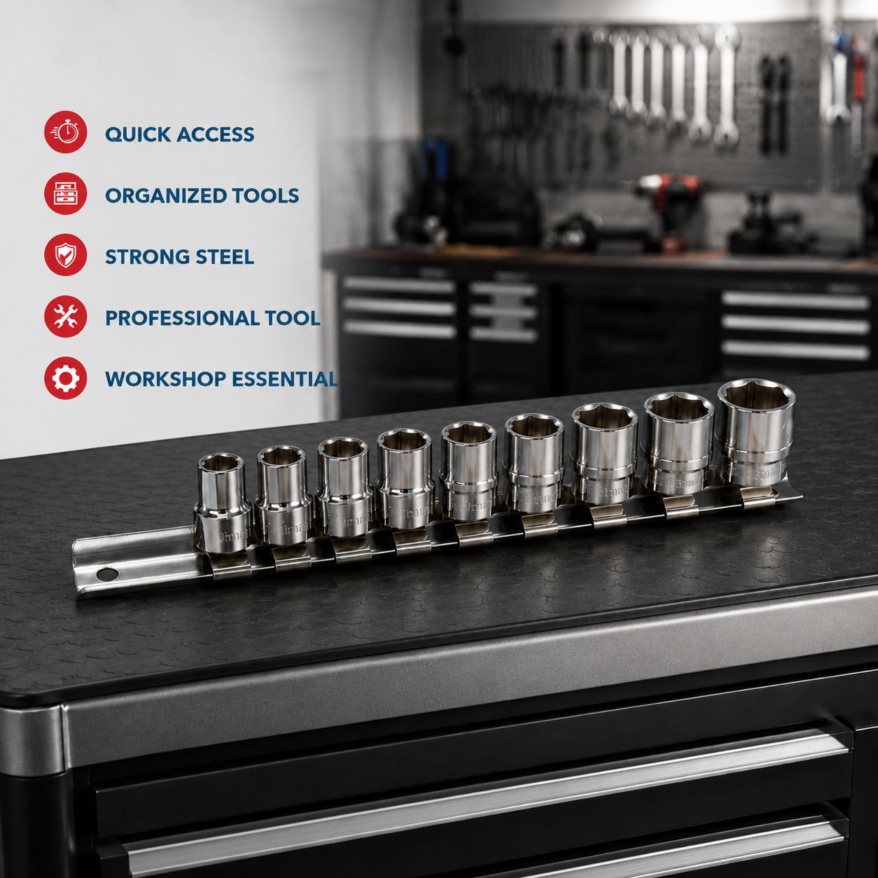 Suport metalic pentru tubulare 1/2 GEBO TOOLS
