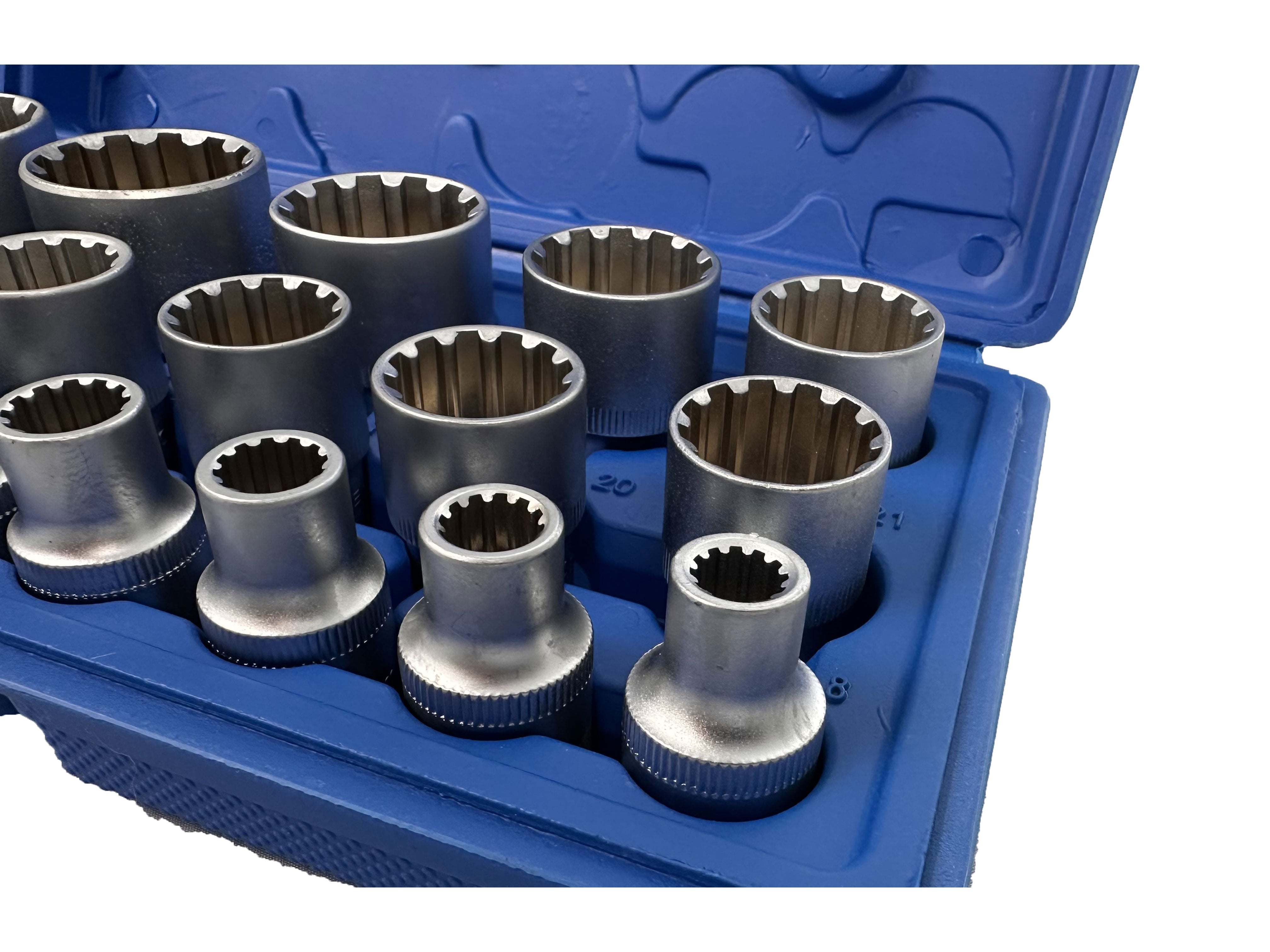 SET CHEI TUBULARE VARIO PLUS 1/2 8-32 MM GEBO TOOLS