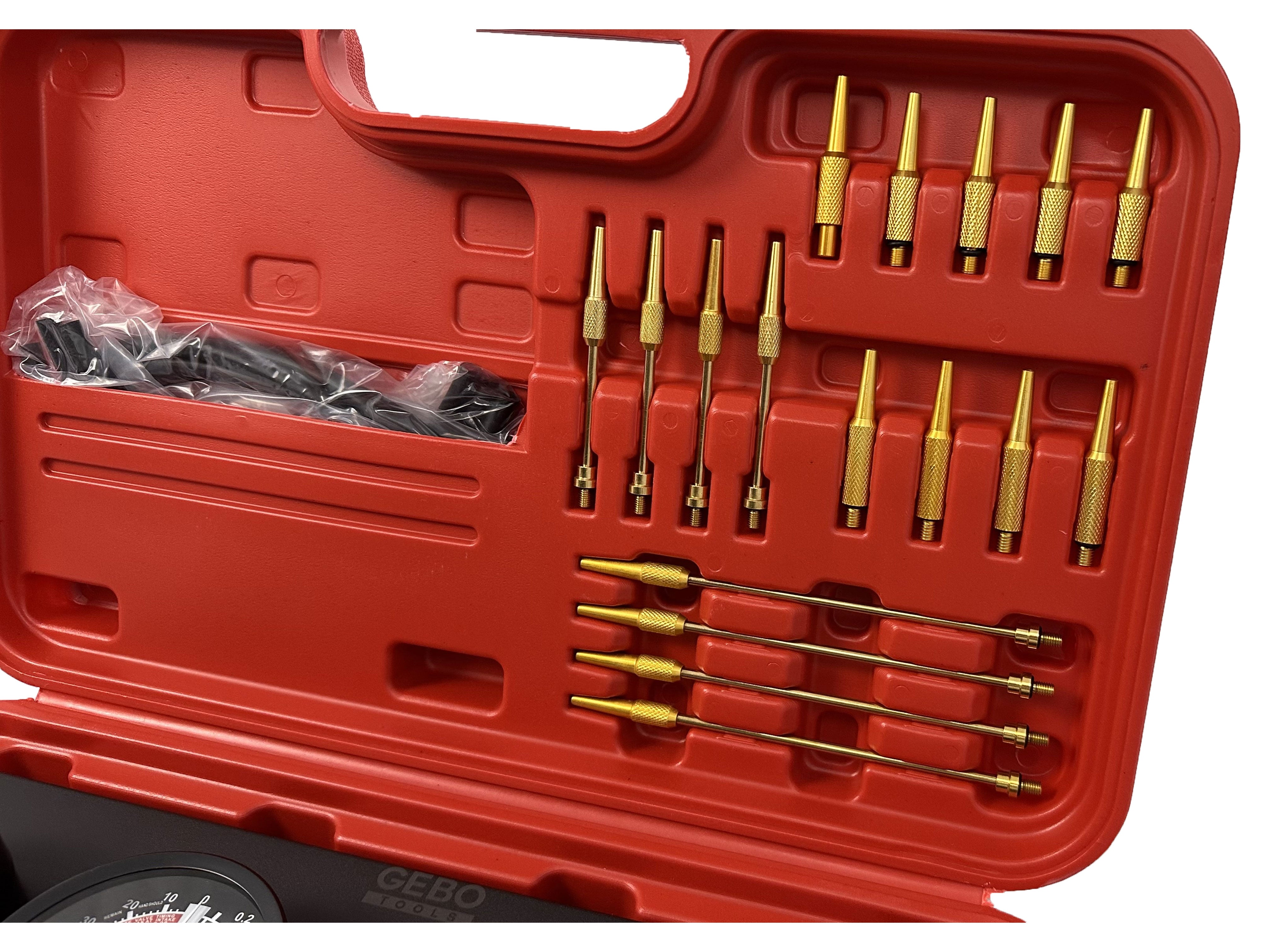 SINCRONIZATOR CARBURATOARE TESTER VID PRESIUNE GEBO TOOLS