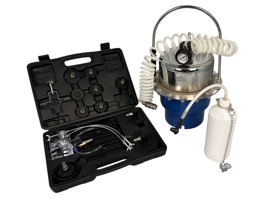 DISPOZITIV DE AERISIT SI SCHIMBAT LICHID DE FRANA UNIVERSALA CU ADAPTOARE GEBO TOOLS