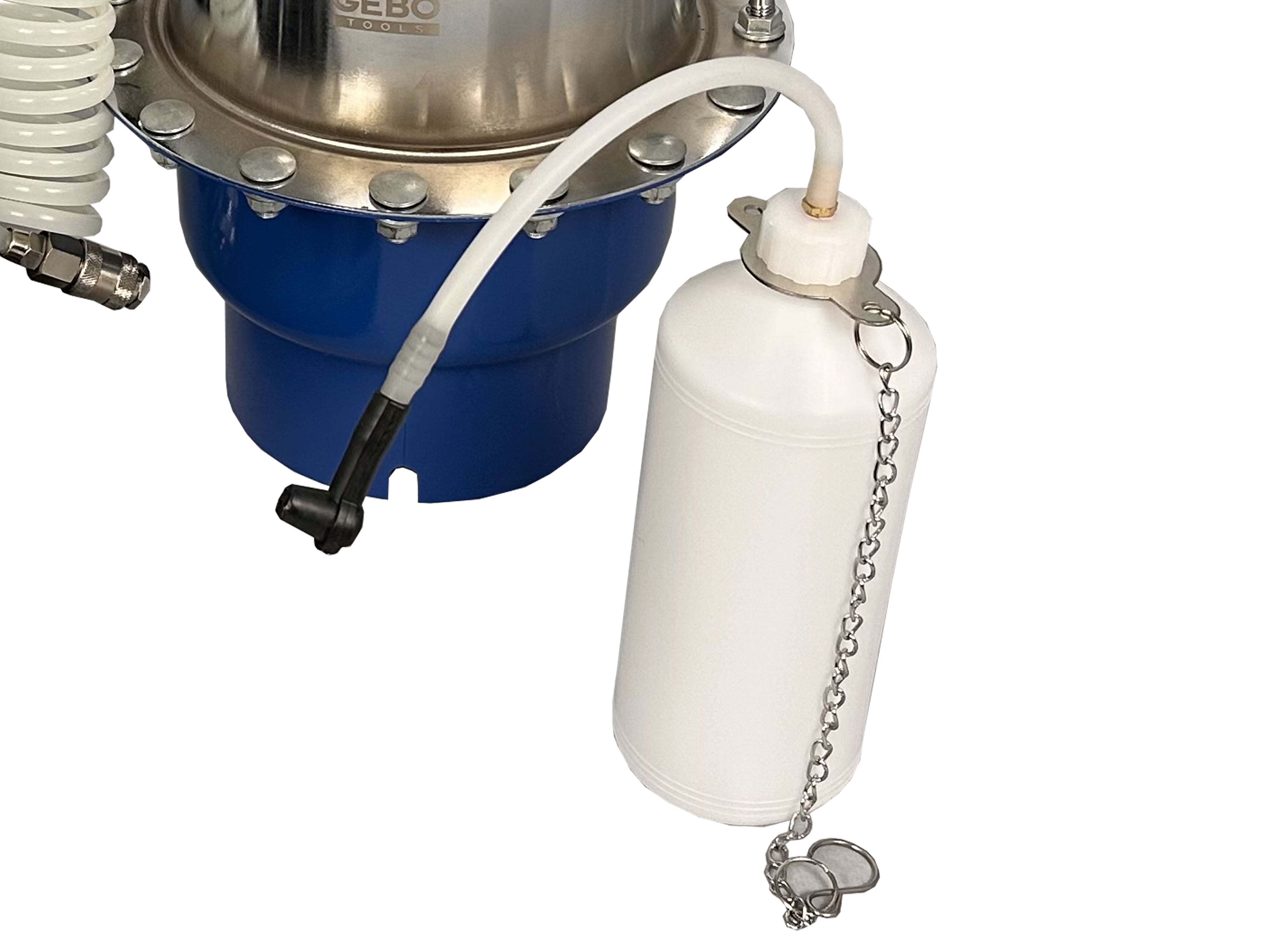 DISPOZITIV DE AERISIT SI SCHIMBAT LICHID DE FRANA UNIVERSALA CU ADAPTOARE GEBO TOOLS