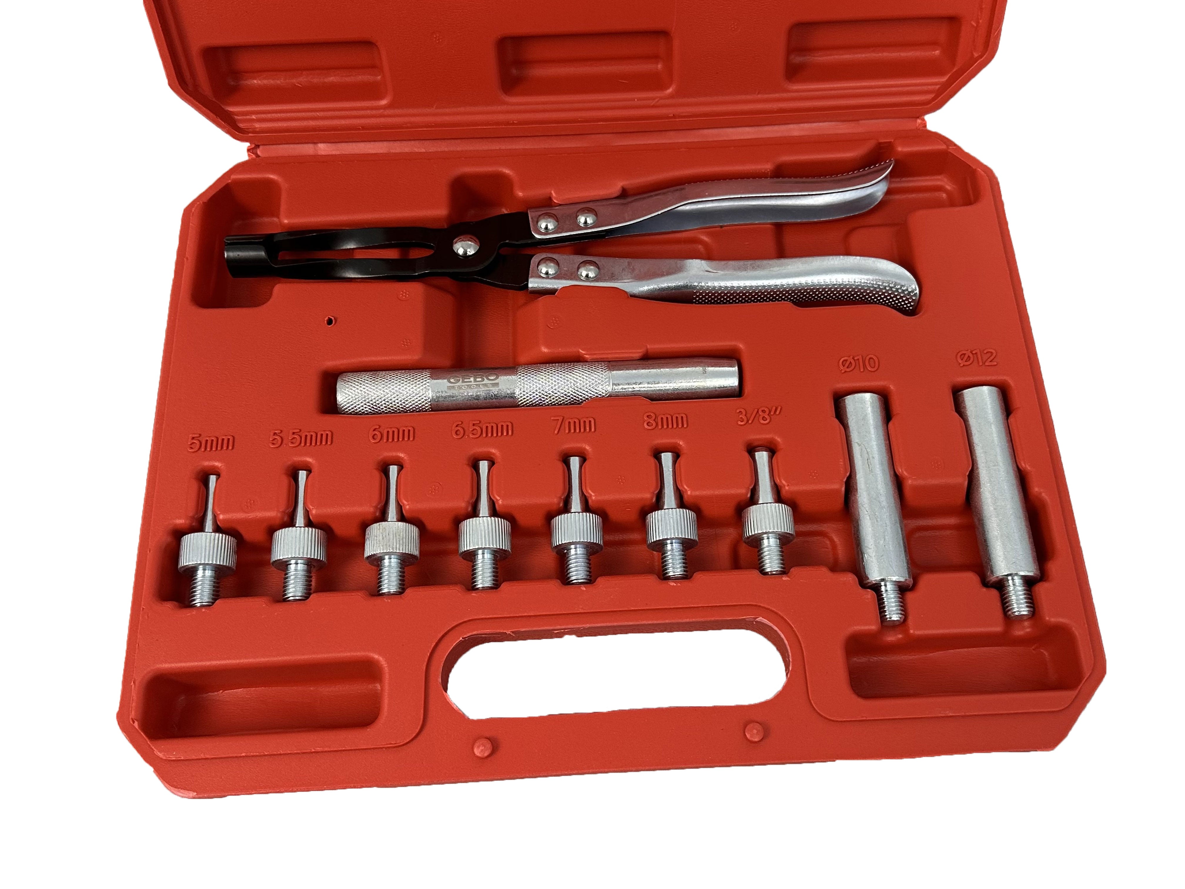 TRUSA MONTAT DEMONTAT SIMERINGURI SUPAPE 11 PIESE GEBO TOOLS