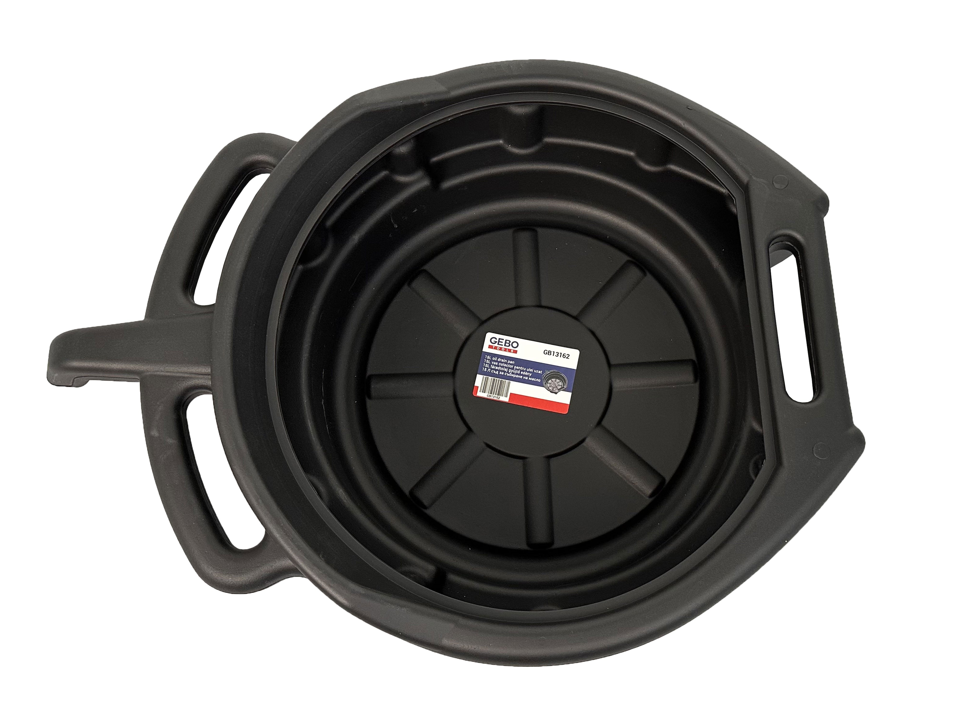 VAS TAVA COLECTOR PENTRU ULEI UZAT 15L GEBO TOOLS