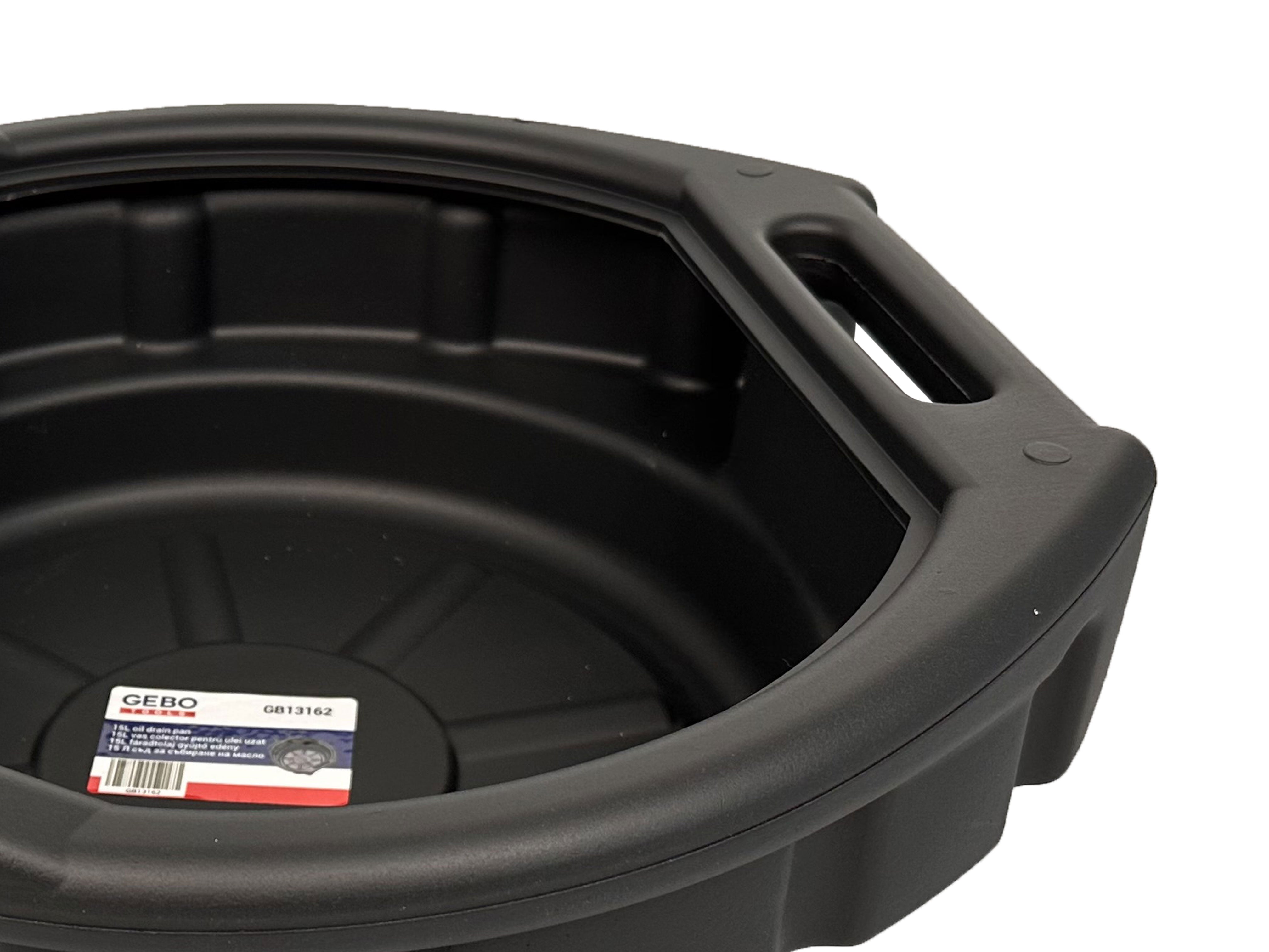 VAS TAVA COLECTOR PENTRU ULEI UZAT 15L GEBO TOOLS