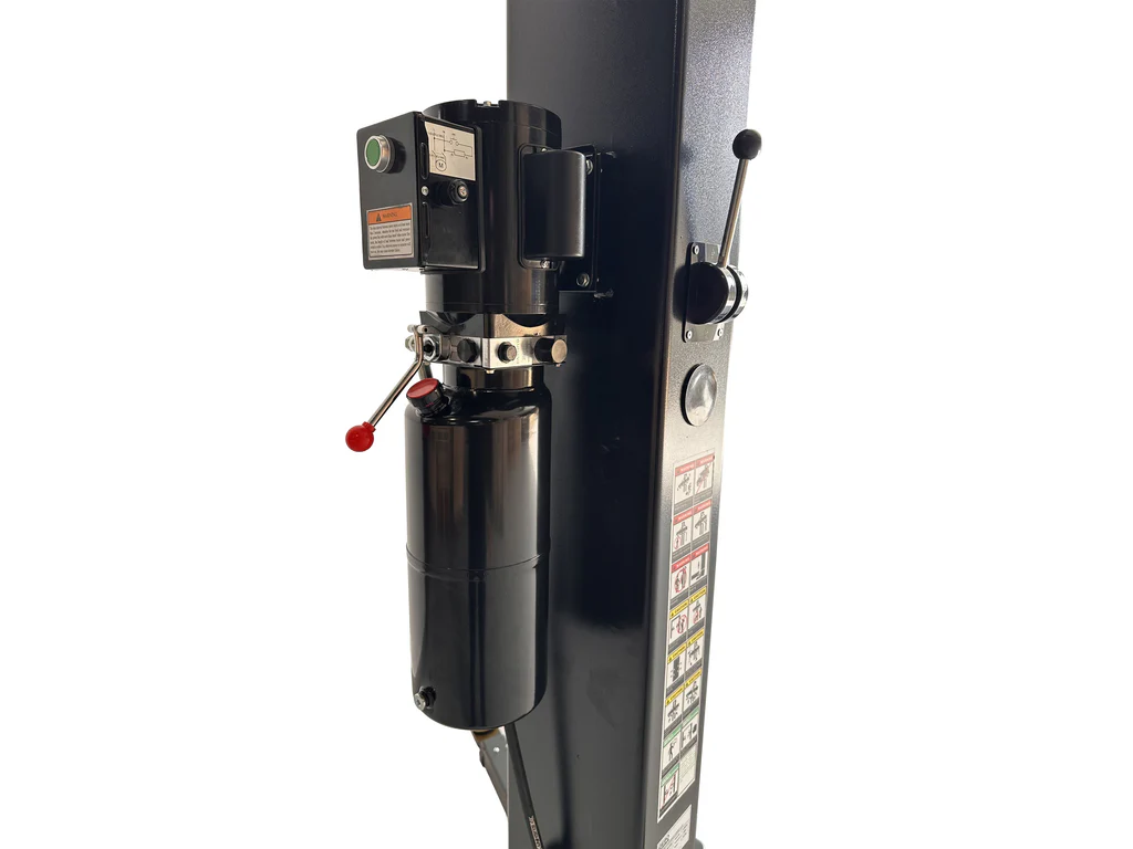 ELEVATOR AUTO 2 COLOANE 4T CU DEBLOCARE MANUALA 230V + PISTOL PNEUMATIC PROFESIONAL 1/2 1500 NM