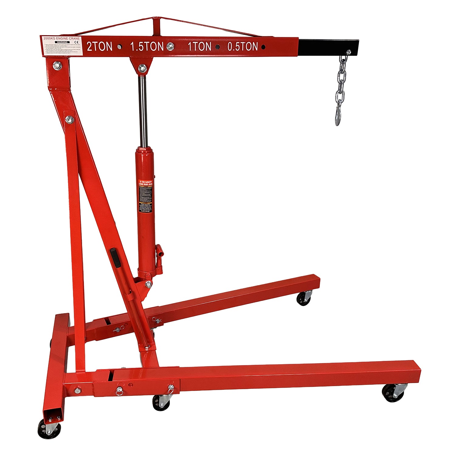 GIRAFA MACARA HIDRAULICA SCOS MOTOR 2T PLIABILA