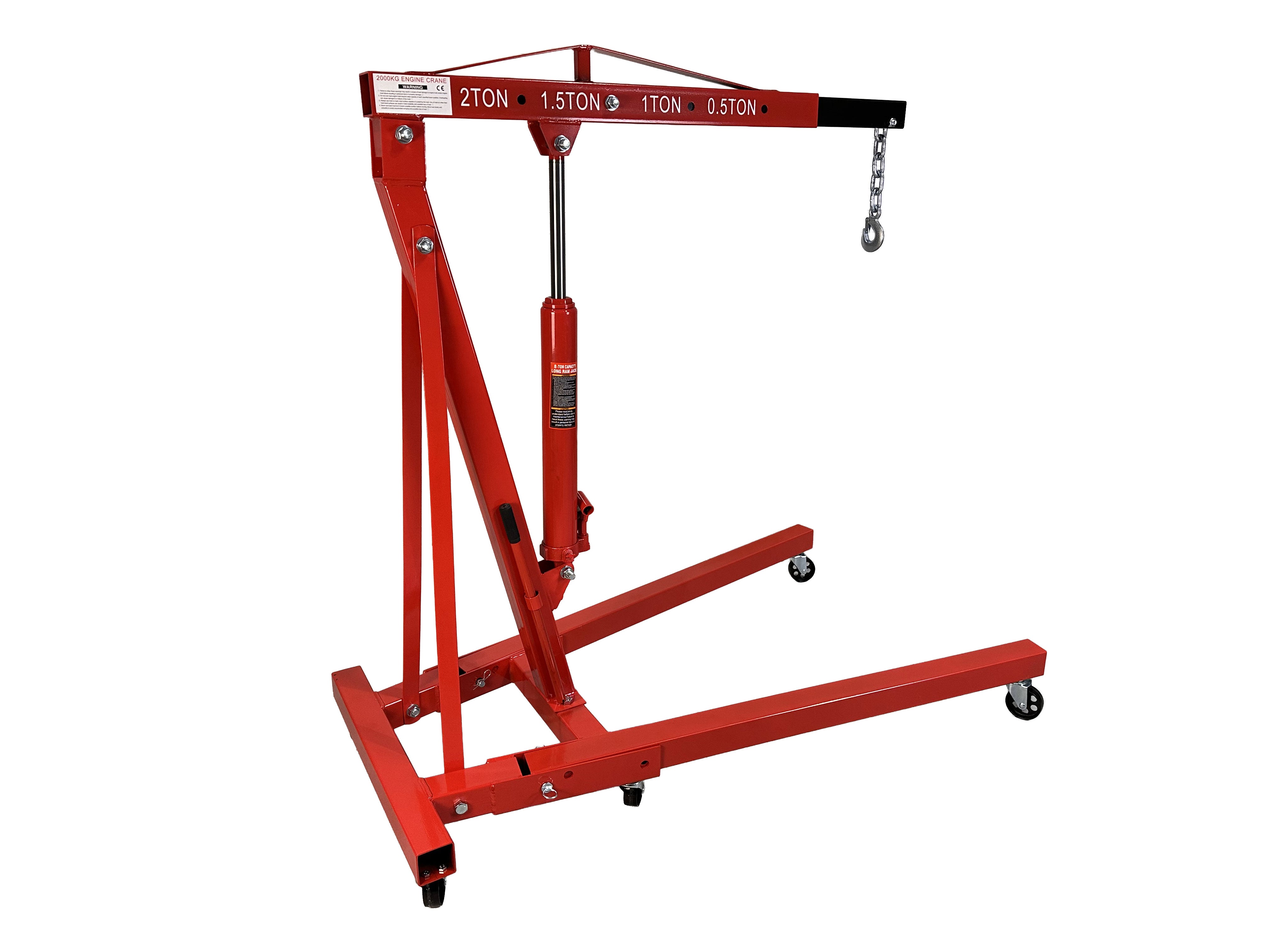 GIRAFA MACARA HIDRAULICA SCOS MOTOR 2T PLIABILA