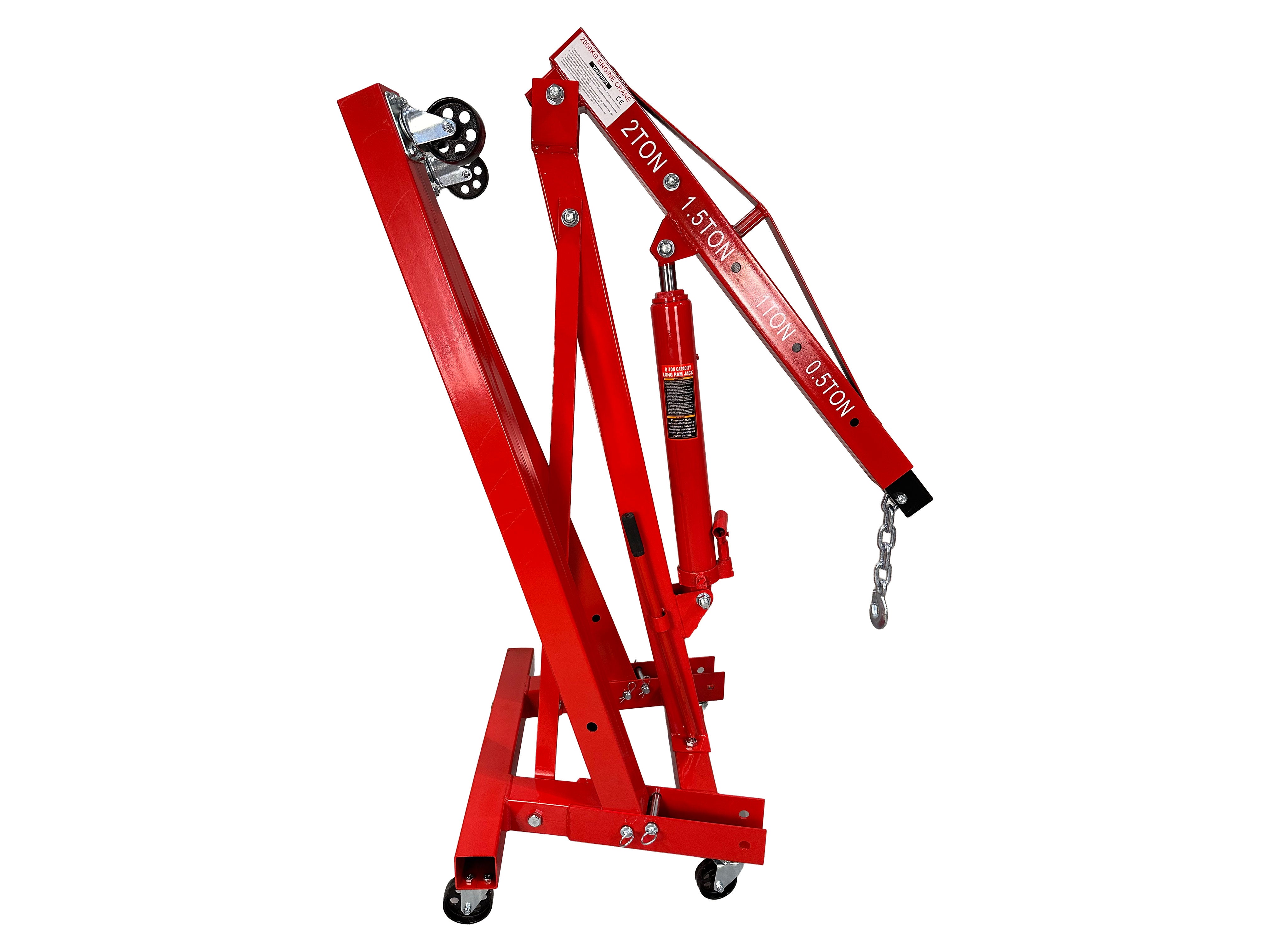 GIRAFA MACARA HIDRAULICA SCOS MOTOR 2T PLIABILA