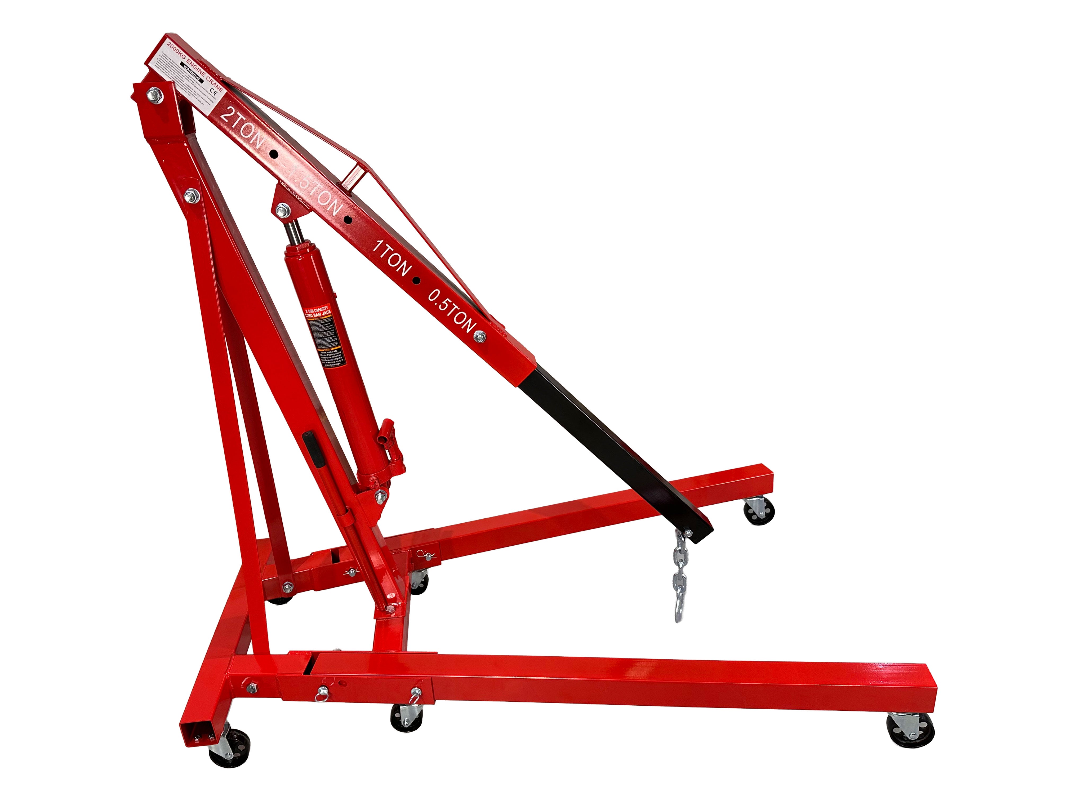 GIRAFA MACARA HIDRAULICA SCOS MOTOR 2T PLIABILA