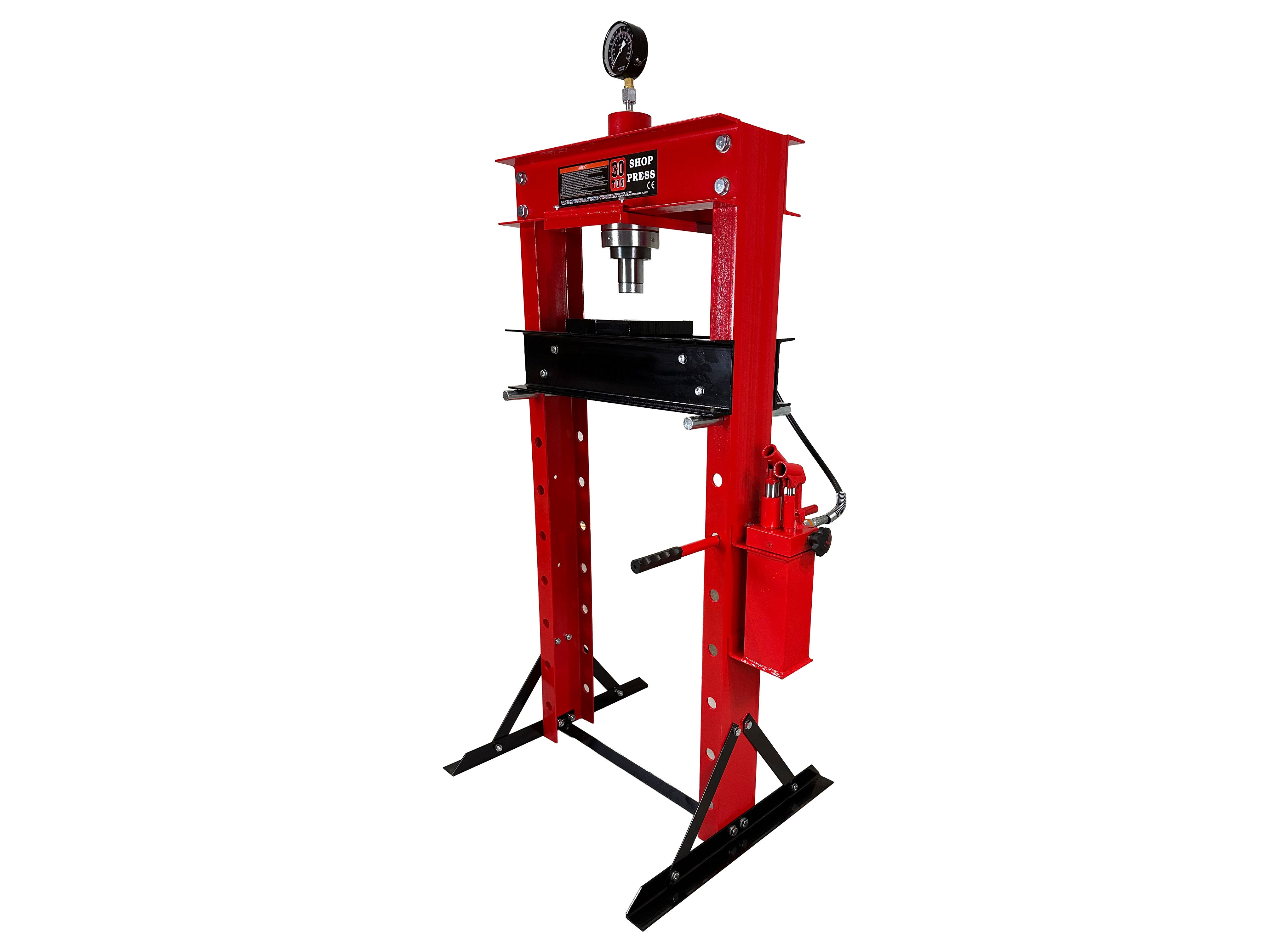 PRESA STAND HIDRAULICA 30T CU POMPA DUBLA