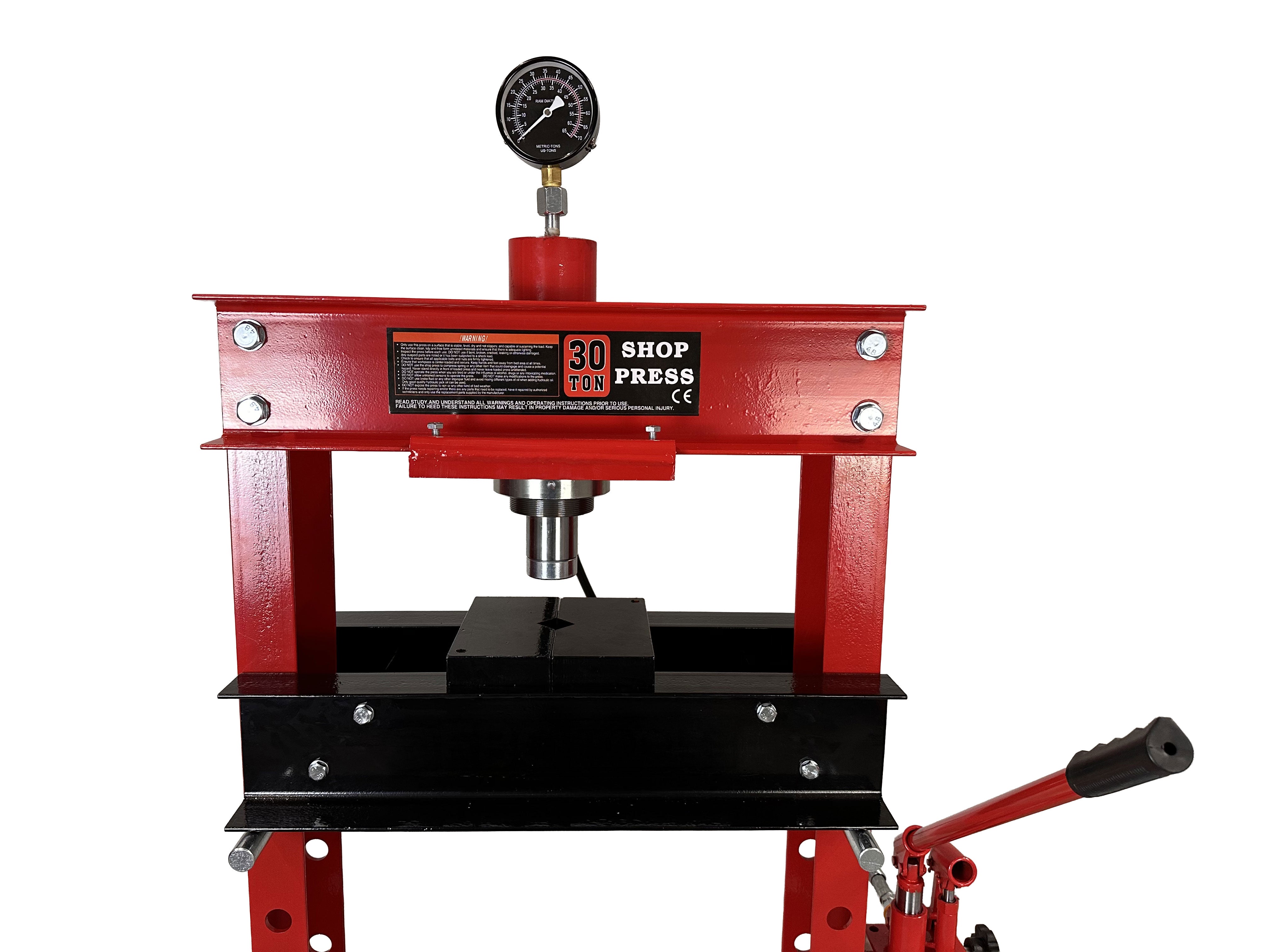 PRESA STAND HIDRAULICA 30T CU POMPA DUBLA