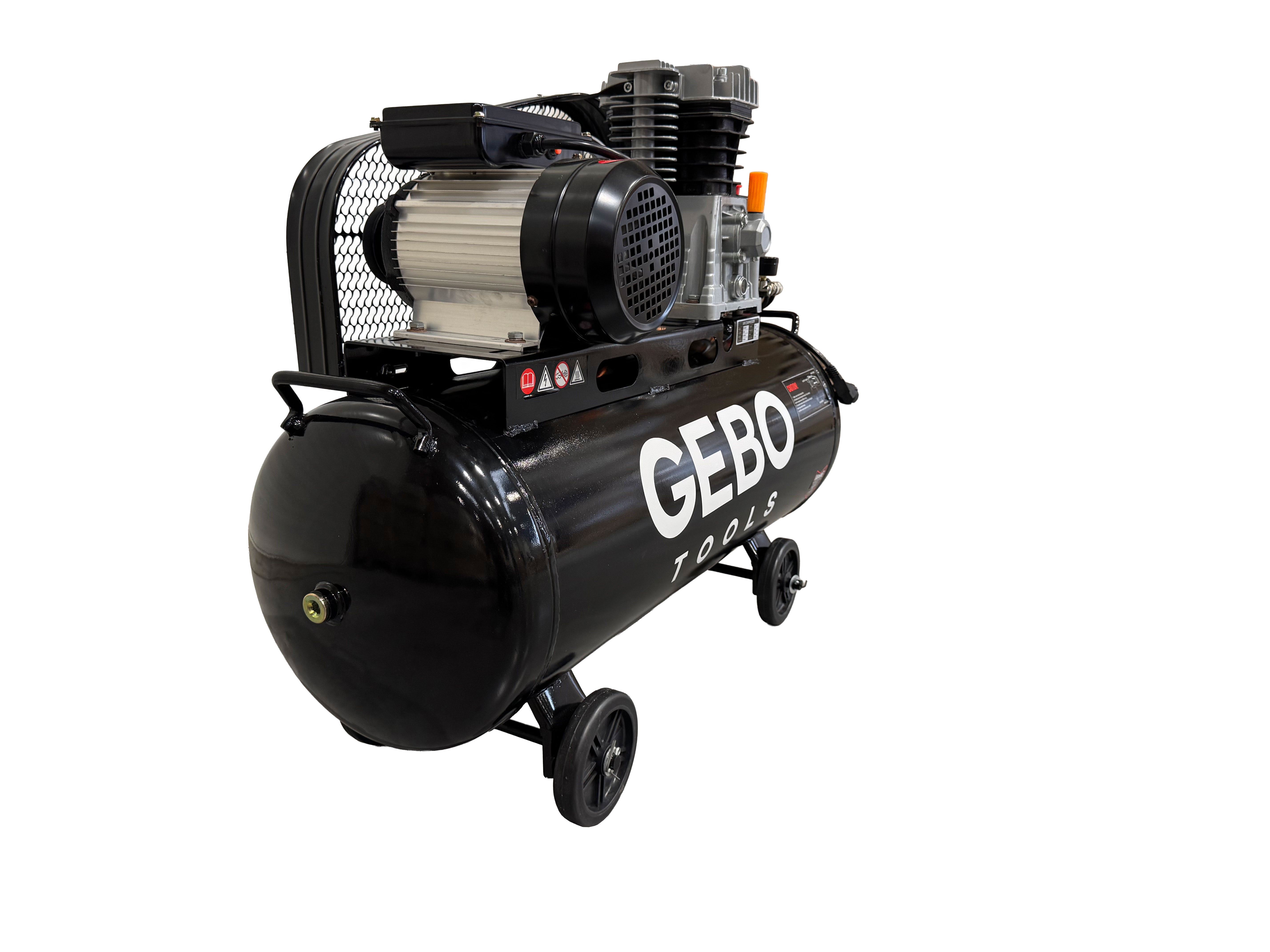 COMPRESOR AER 100L 3CP 220V GEBO TOOLS