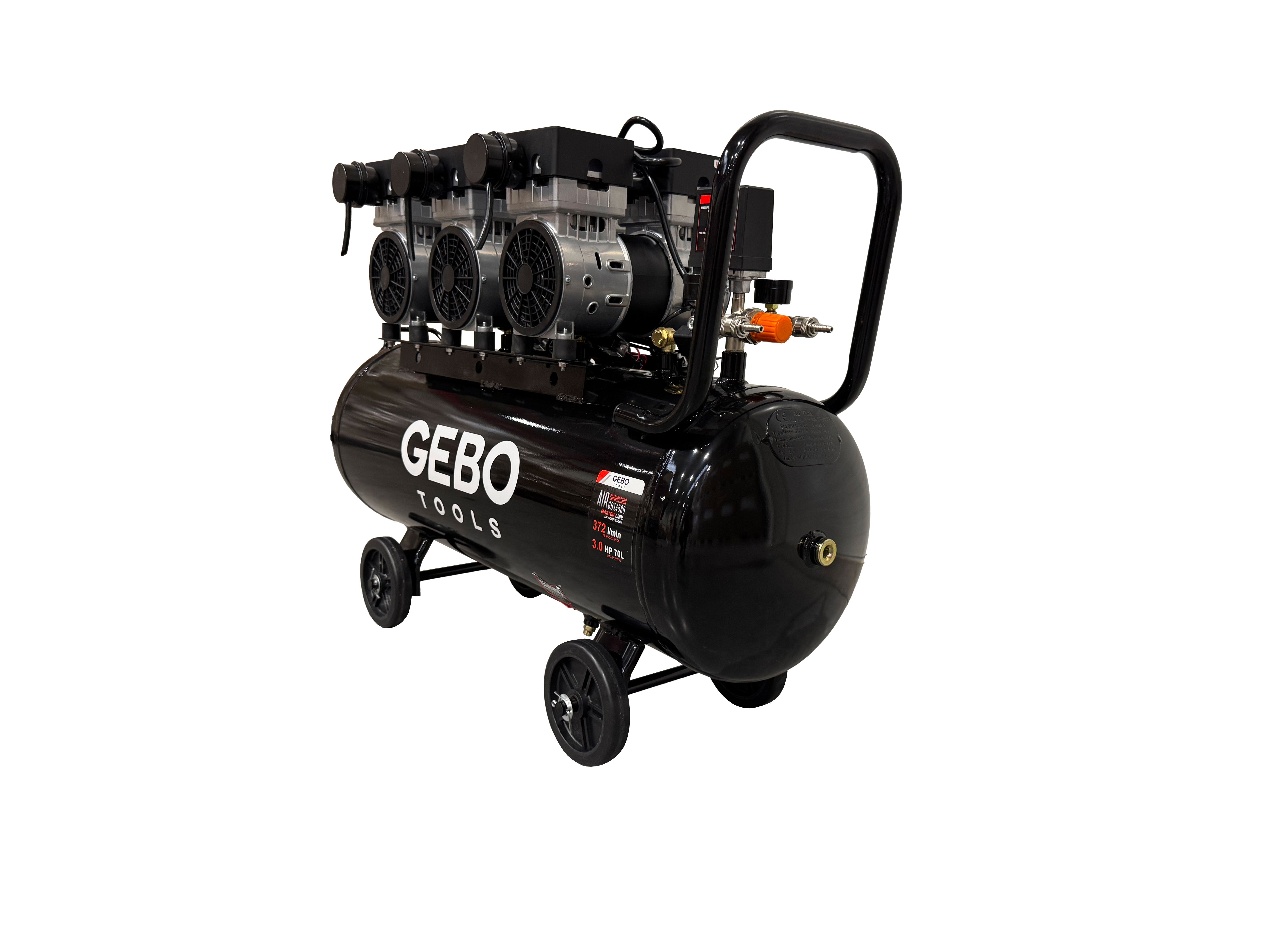COMPRESOR SILENTIOS 70L M2 GEBO TOOLS