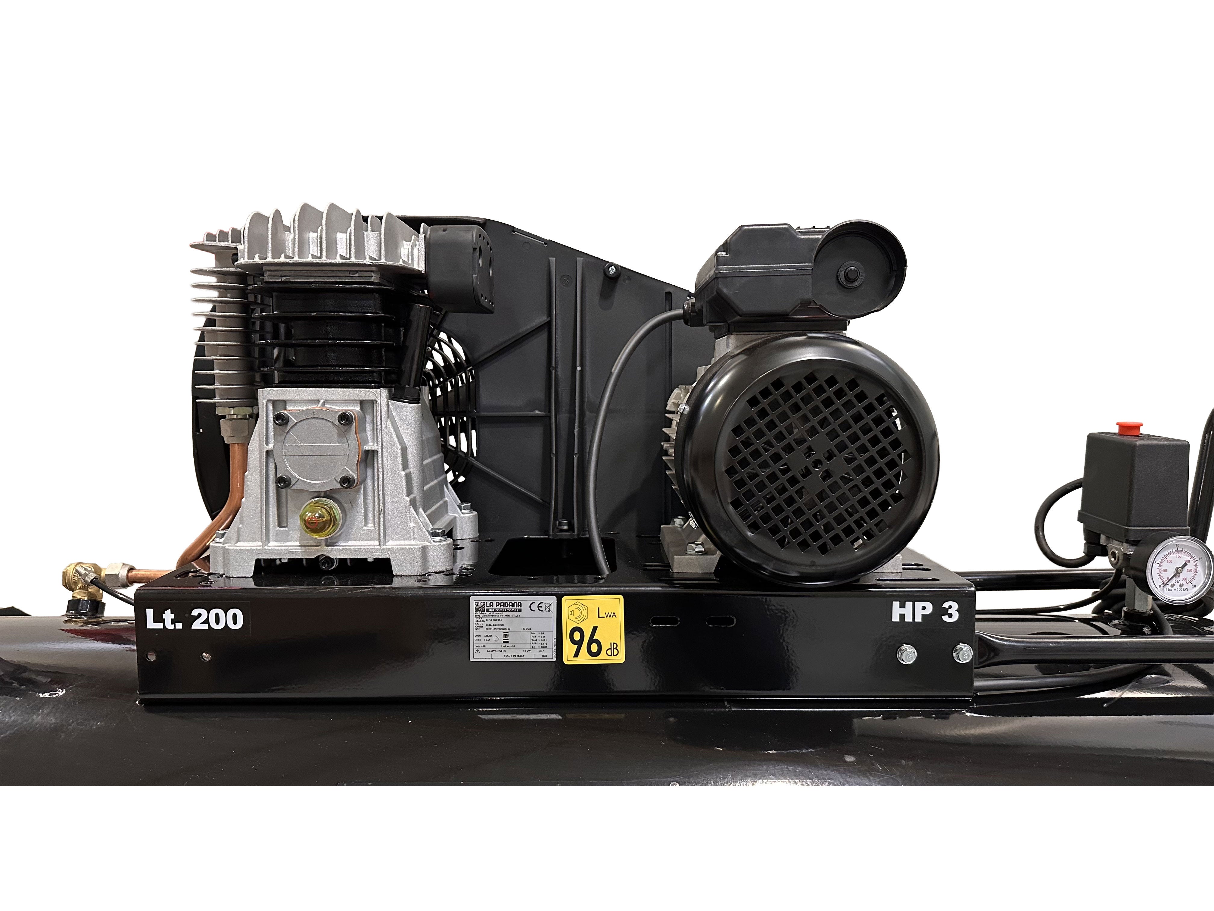 COMPRESOR PROFESIONAL 200L 3 CP 230 V GEBO TOOLS