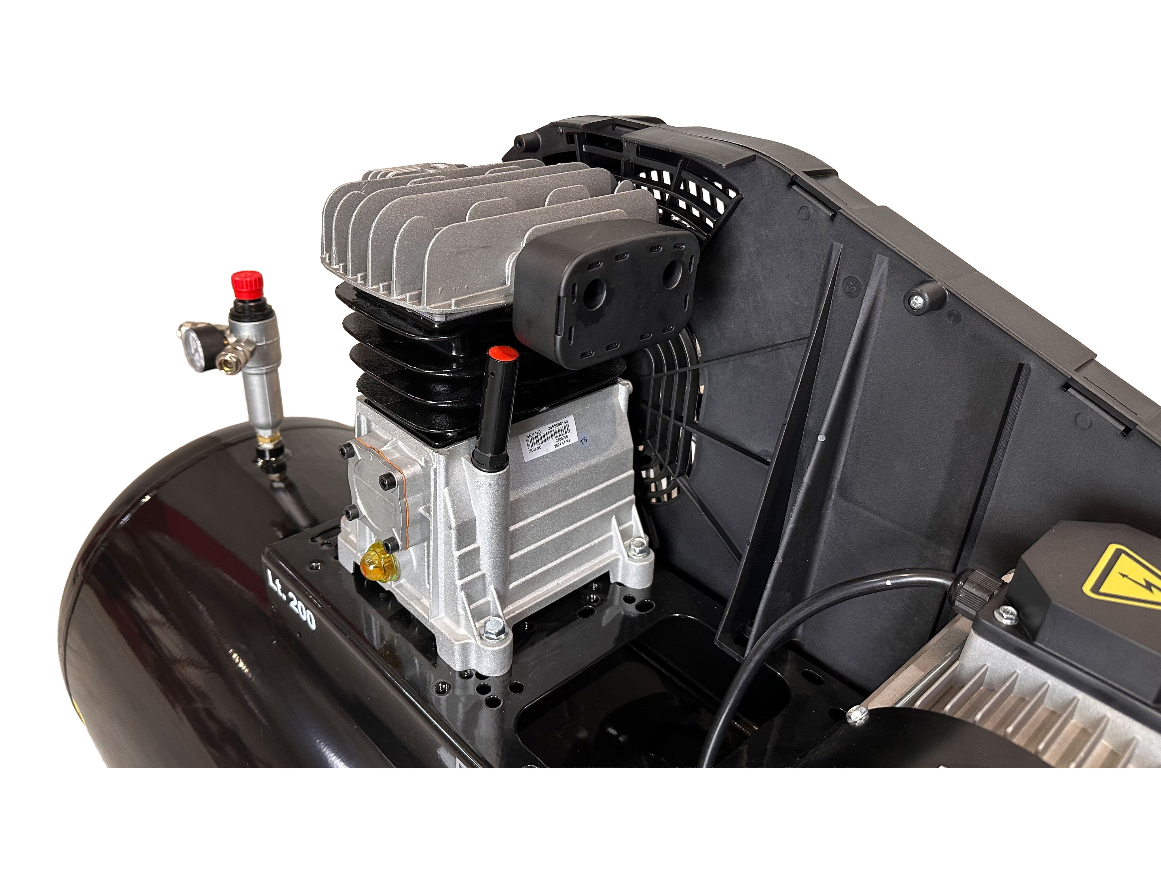 COMPRESOR PROFESIONAL 200L 3 CP 400 V GEBO TOOLS