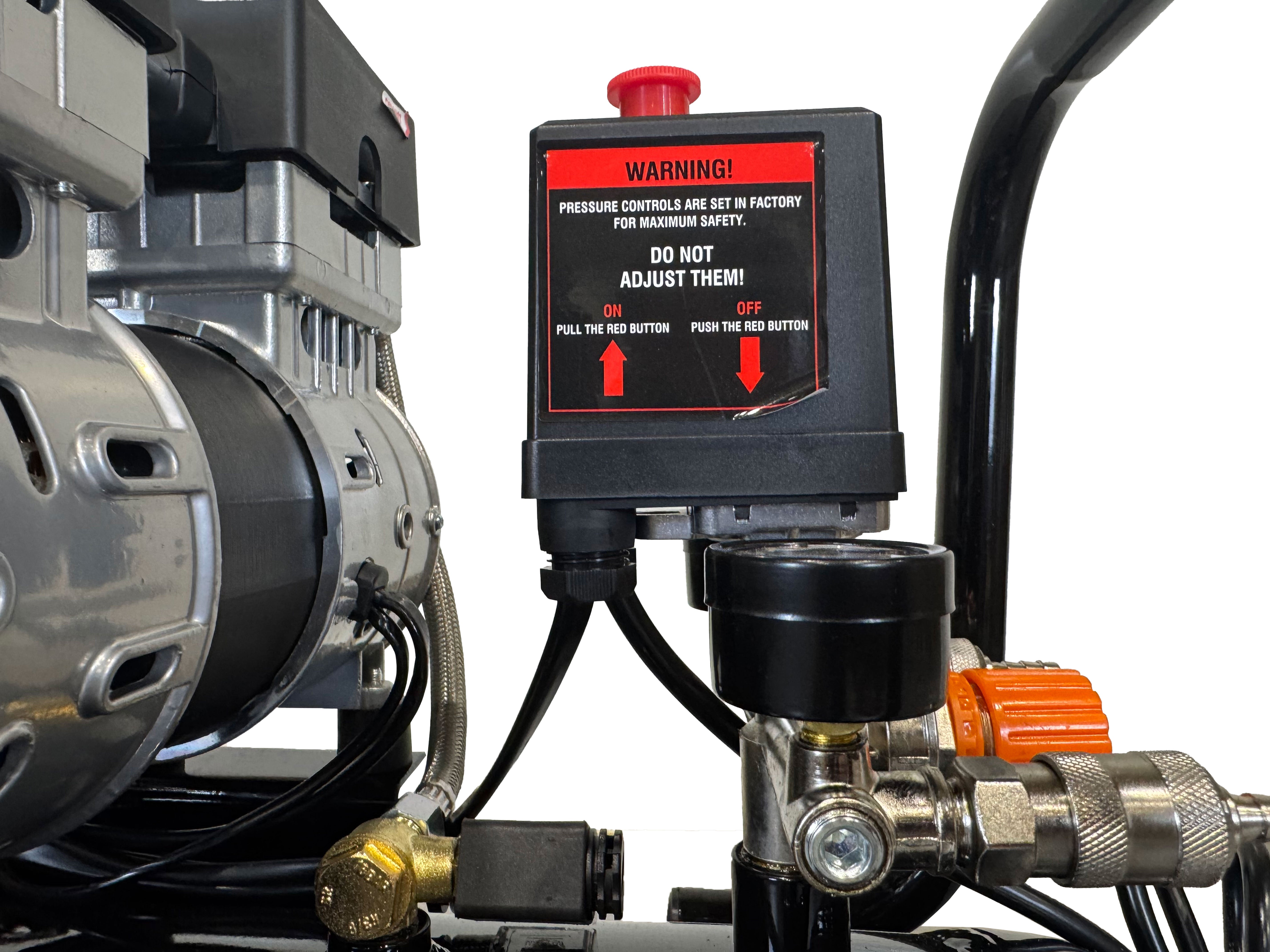 COMPRESOR SILENTIOS FARA ULEI 50L GEBO TOOLS