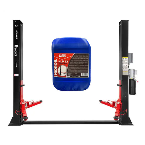 ELEVATOR AUTO 2 COLOANE 4T CU DEBLOCARE MANUALA ELECTROHIDRAULICA 380V REDATS L-201