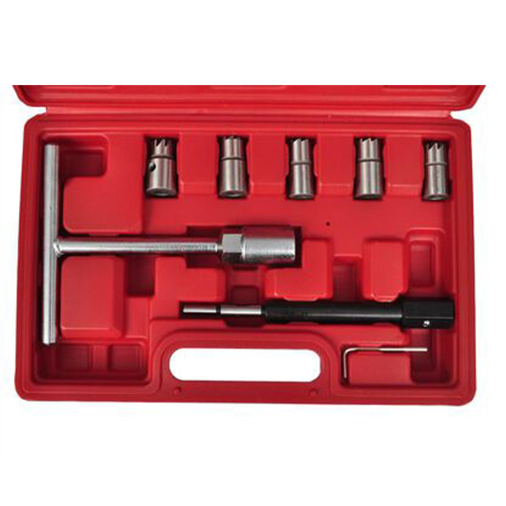 TRUSA FREZE PENTRU CURATAT LOCAS ORIFICIU SCAUN INJECTOARE 7 PIESE