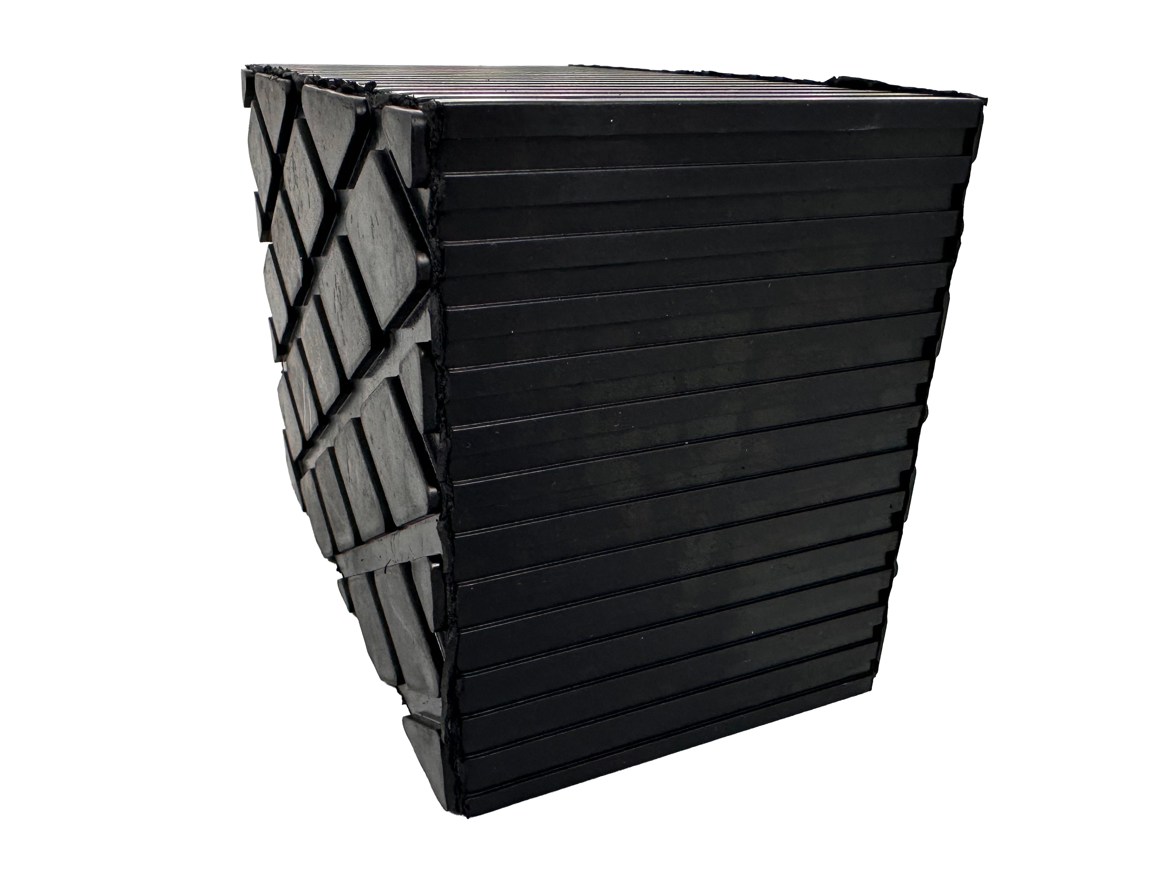 TAMPON CAUCIUC PATRAT PT ELEVATOARE TIP FOARFECA 160X120X100 MM GEBO TOOLS