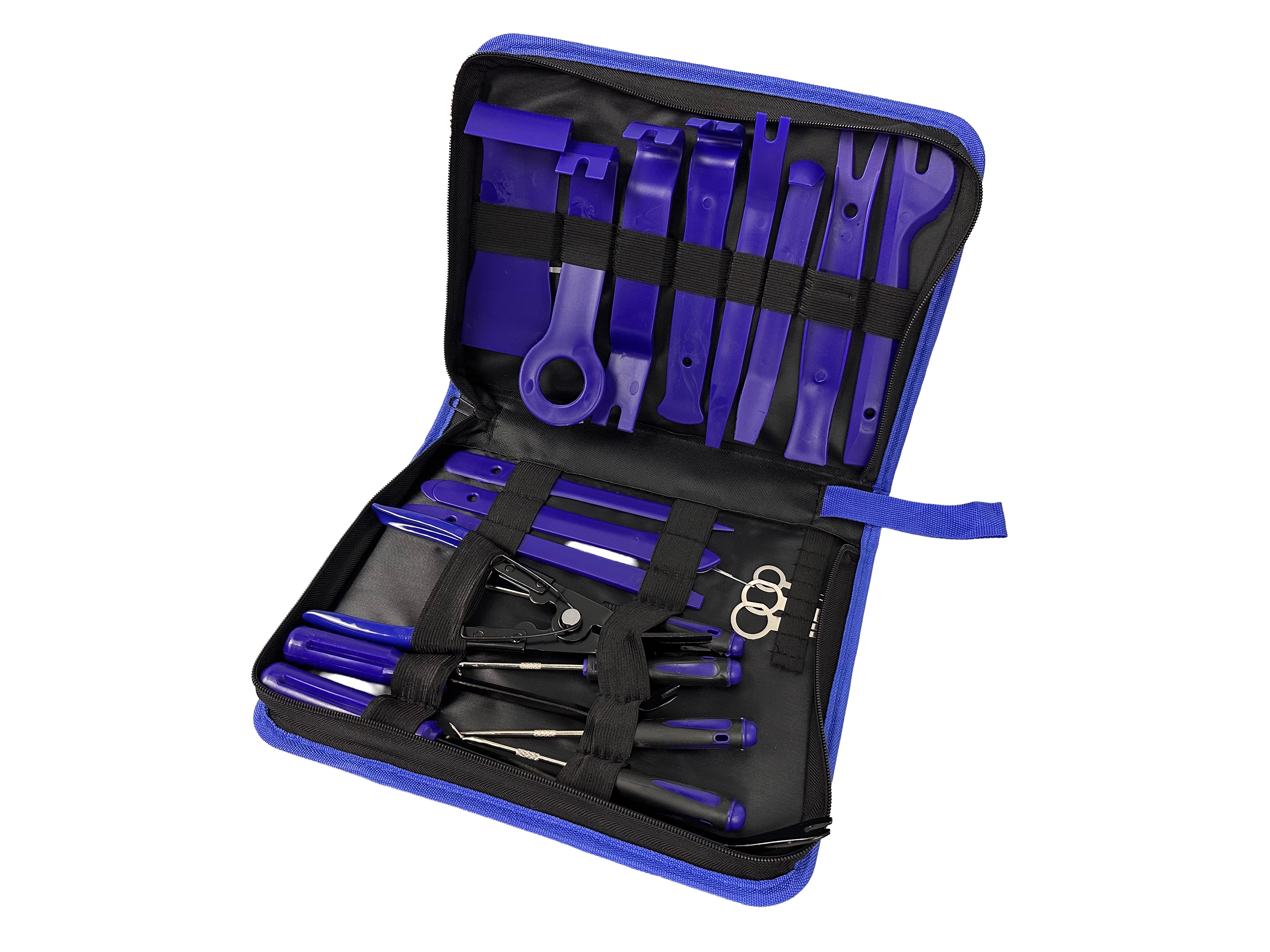 TRUSA DEMONTAT RADIO SI TAPITERII CLEME AUTO 23 PIESE GEBO TOOLS