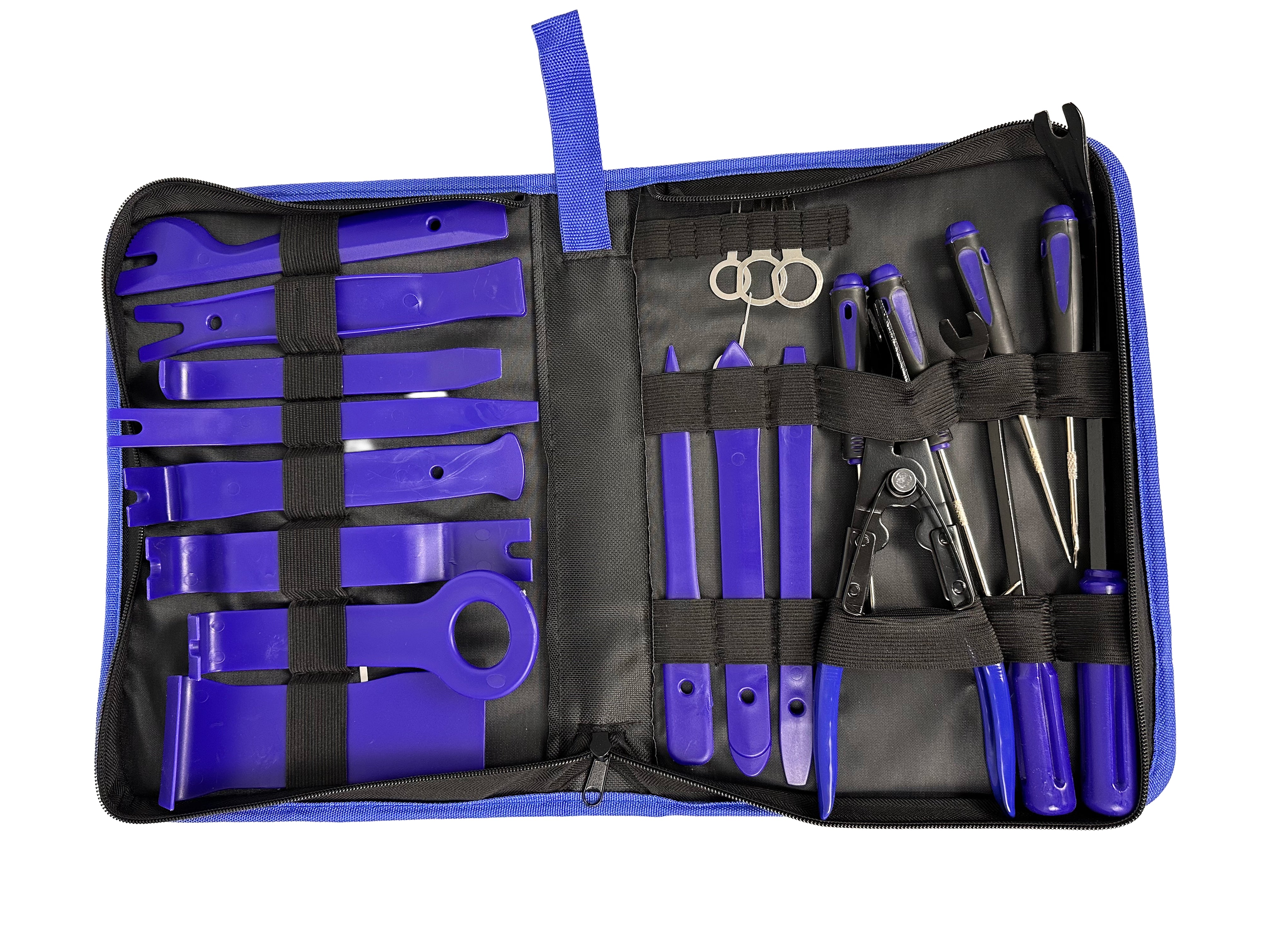 TRUSA DEMONTAT RADIO SI TAPITERII CLEME AUTO 23 PIESE GEBO TOOLS