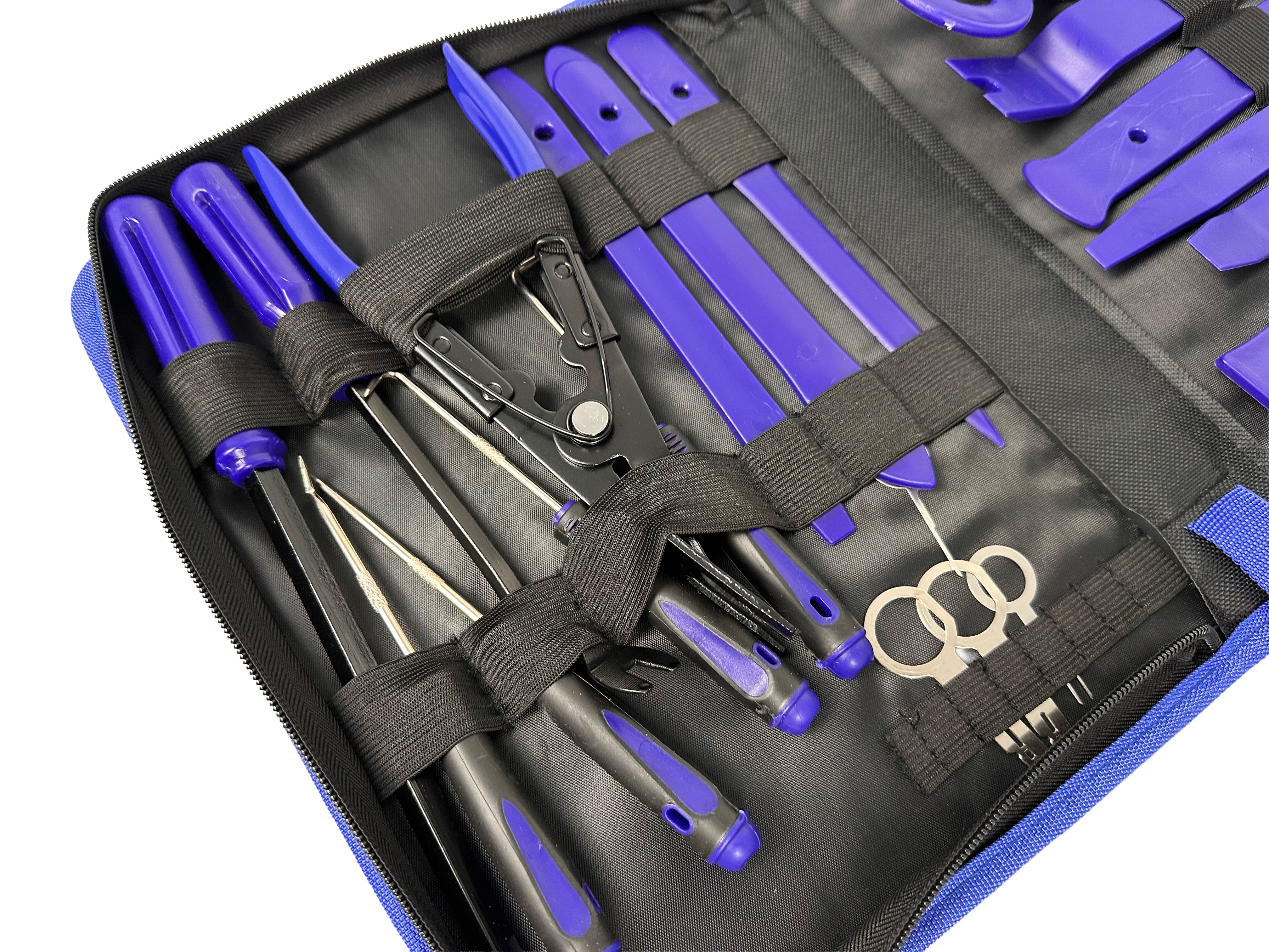 TRUSA DEMONTAT RADIO SI TAPITERII CLEME AUTO 23 PIESE GEBO TOOLS