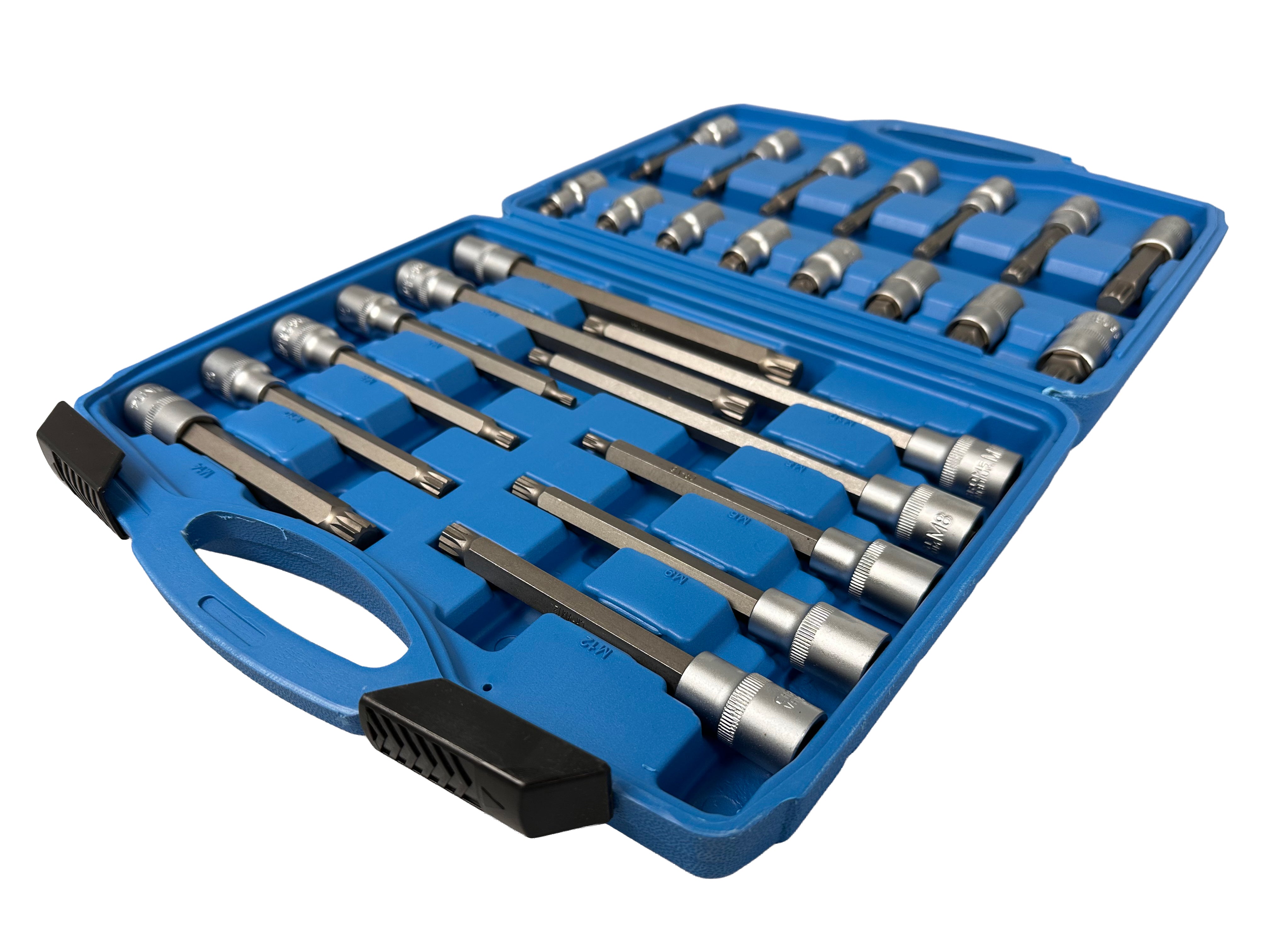 TRUSA BITI XZN M SPLINE 1/2 26 PIESE GEBO TOOLS