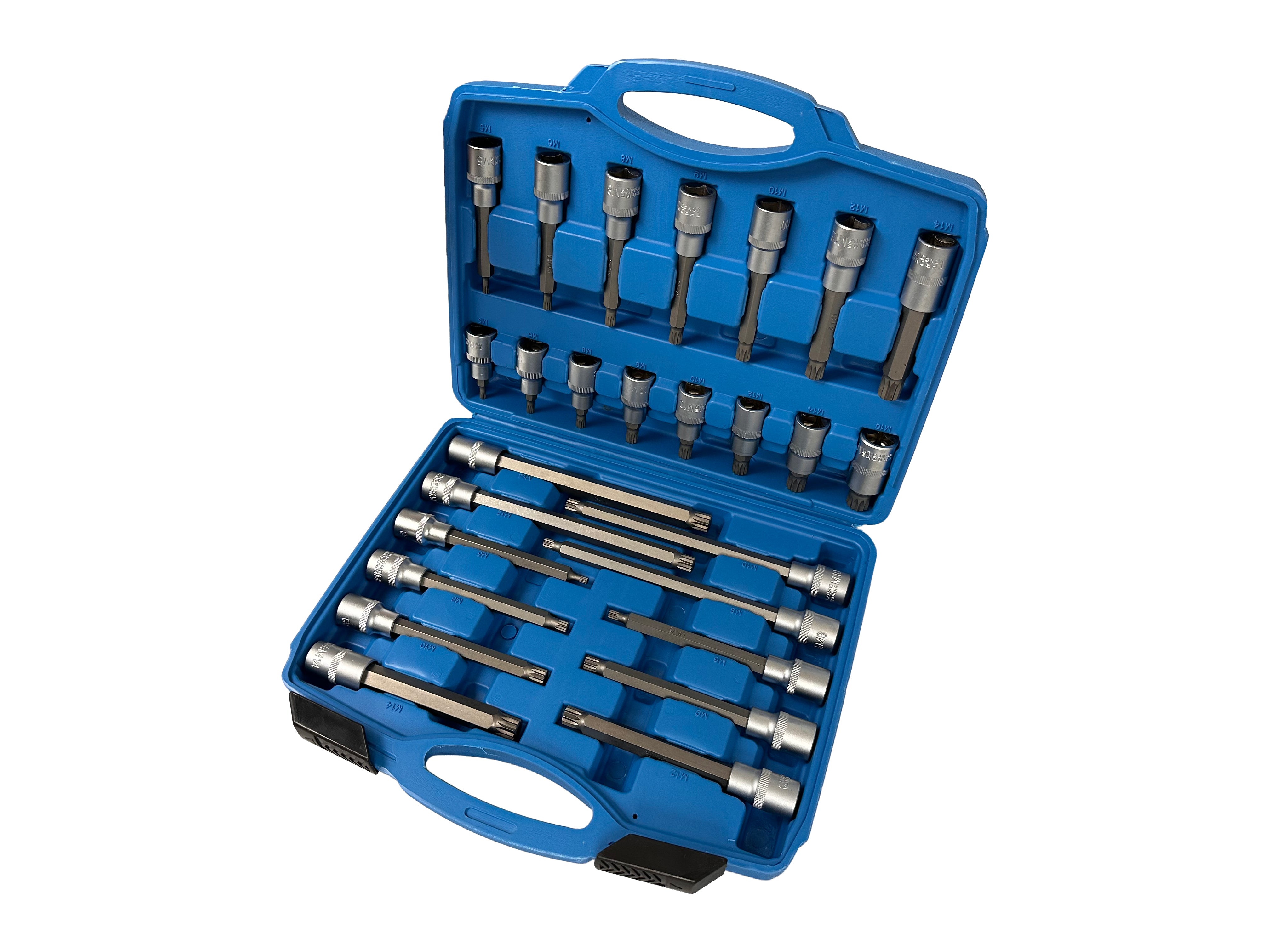 TRUSA BITI XZN M SPLINE 1/2 26 PIESE GEBO TOOLS