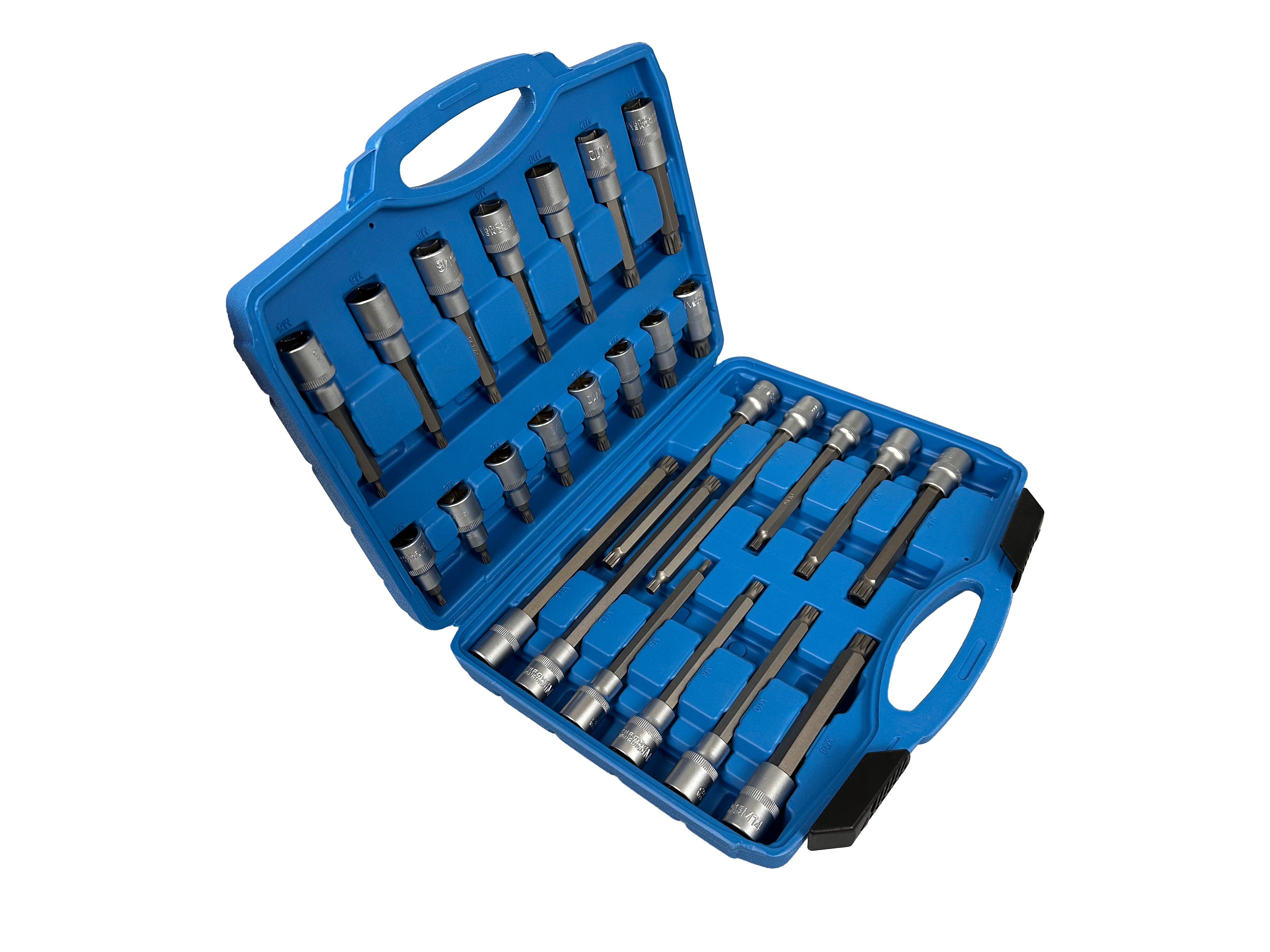 TRUSA BITI XZN M SPLINE 1/2 26 PIESE GEBO TOOLS